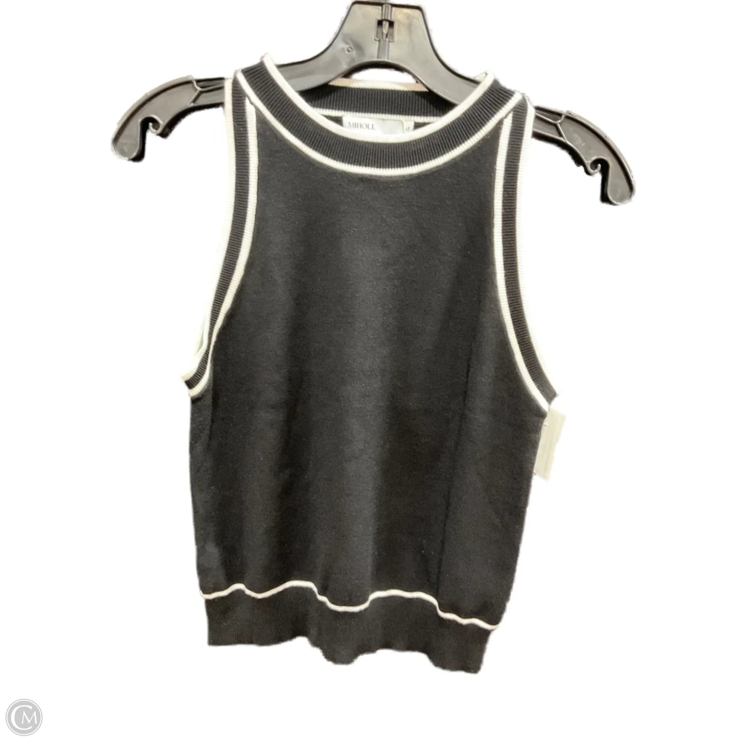Top Sleeveless By Miholl In Black, Size: M