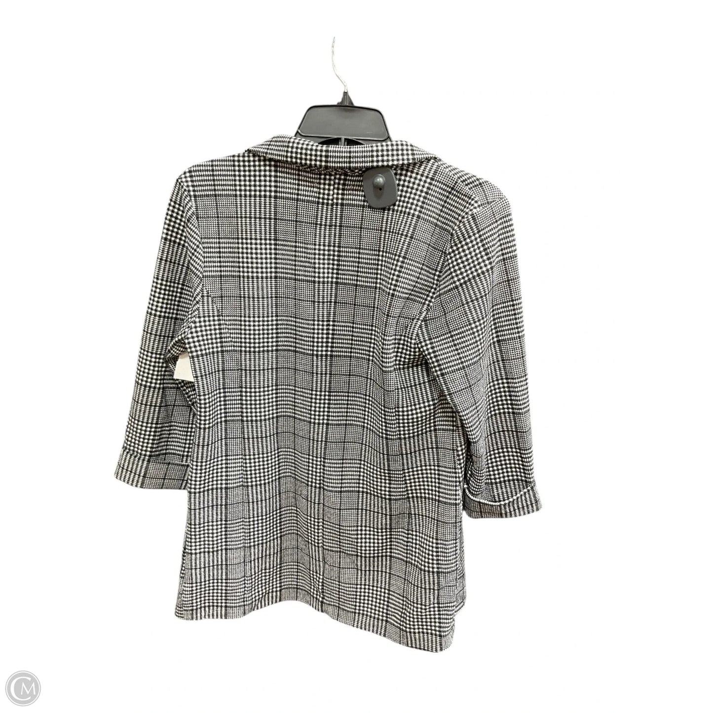 Blazer By Maurices In Black & White, Size: M
