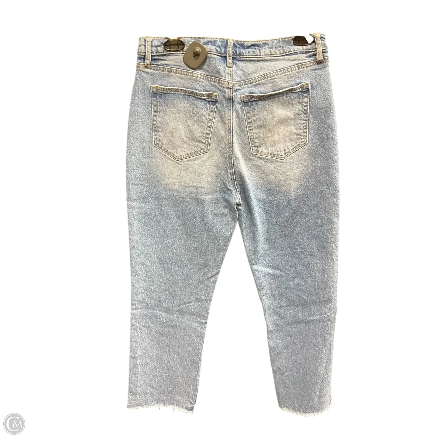 Jeans Straight By Loft In Blue Denim, Size: 6