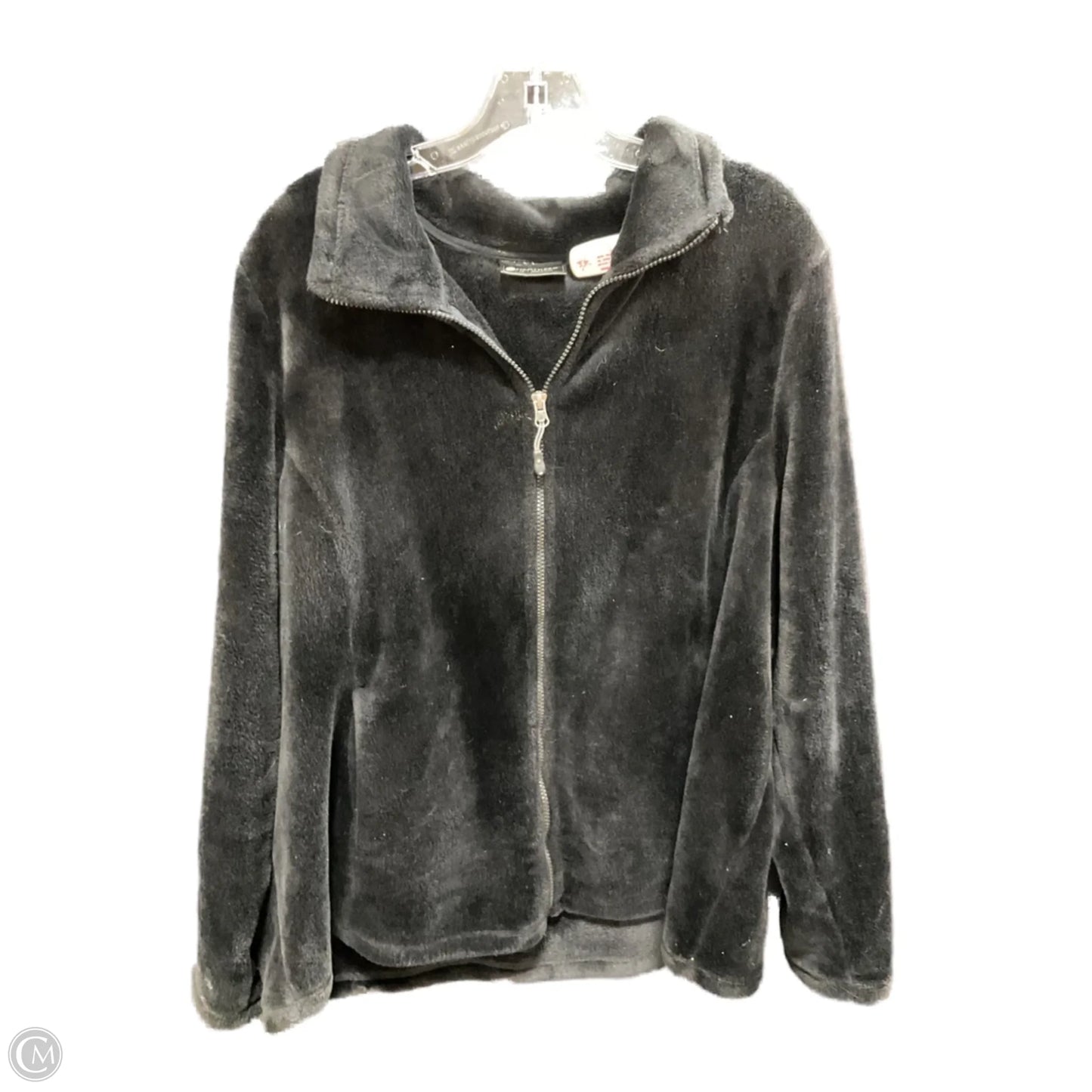 Jacket Fleece By Cmf In Black, Size: 1x
