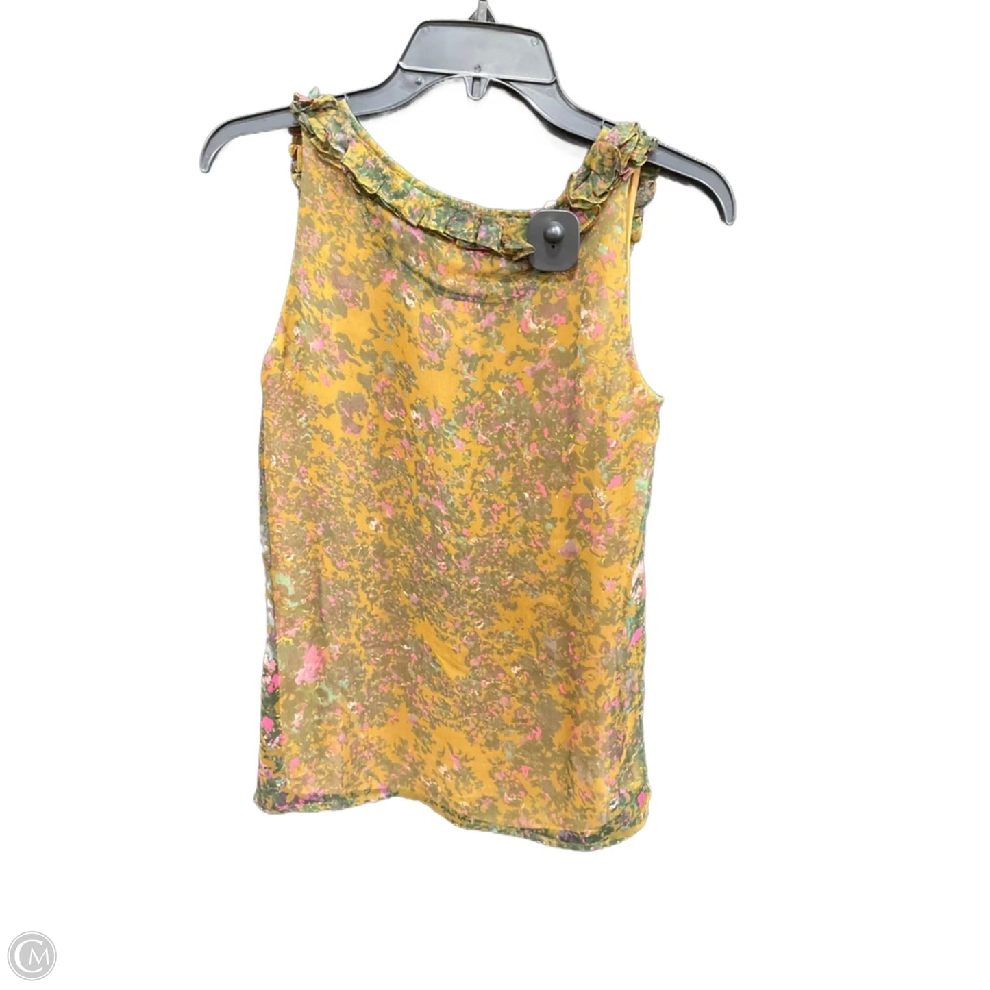 Top Sleeveless By J. Crew In Green, Size: 2