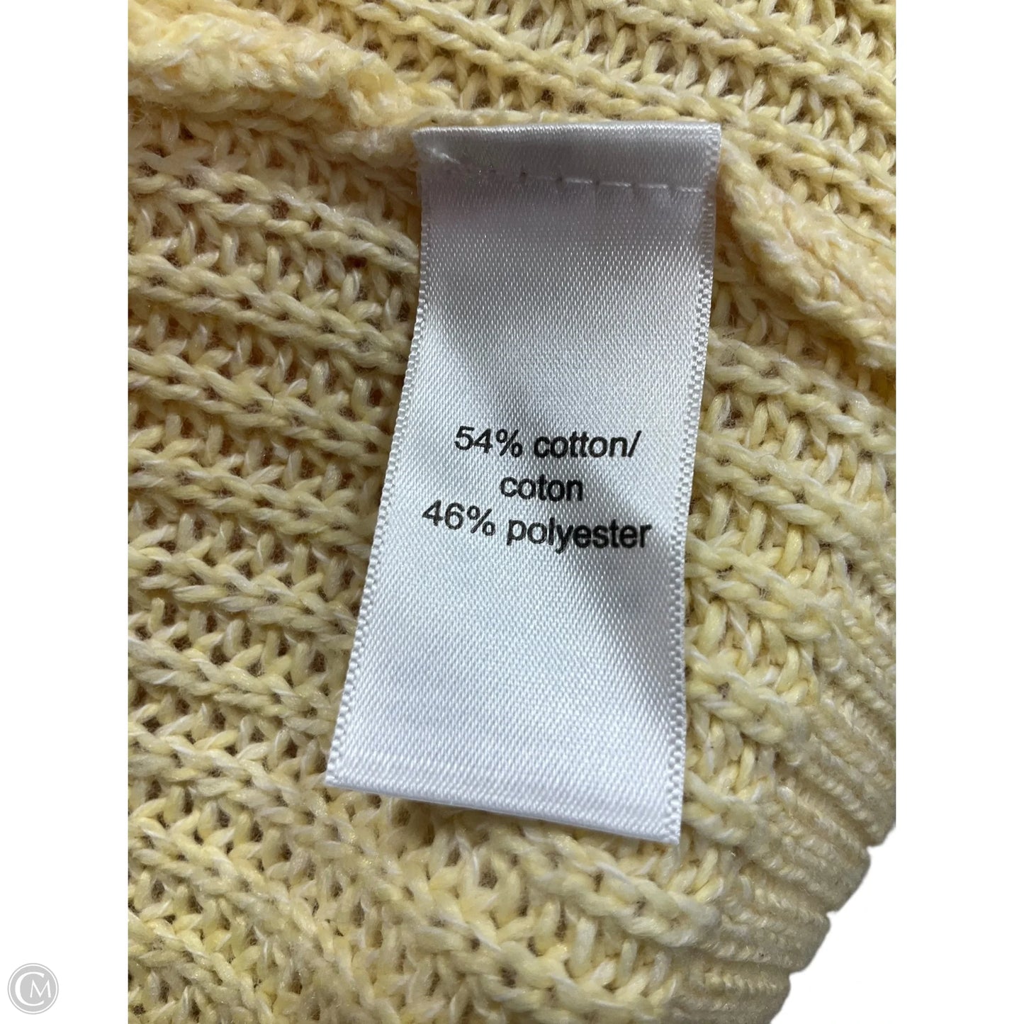 Sweater Cardigan By Maurices In Yellow, Size: Xl