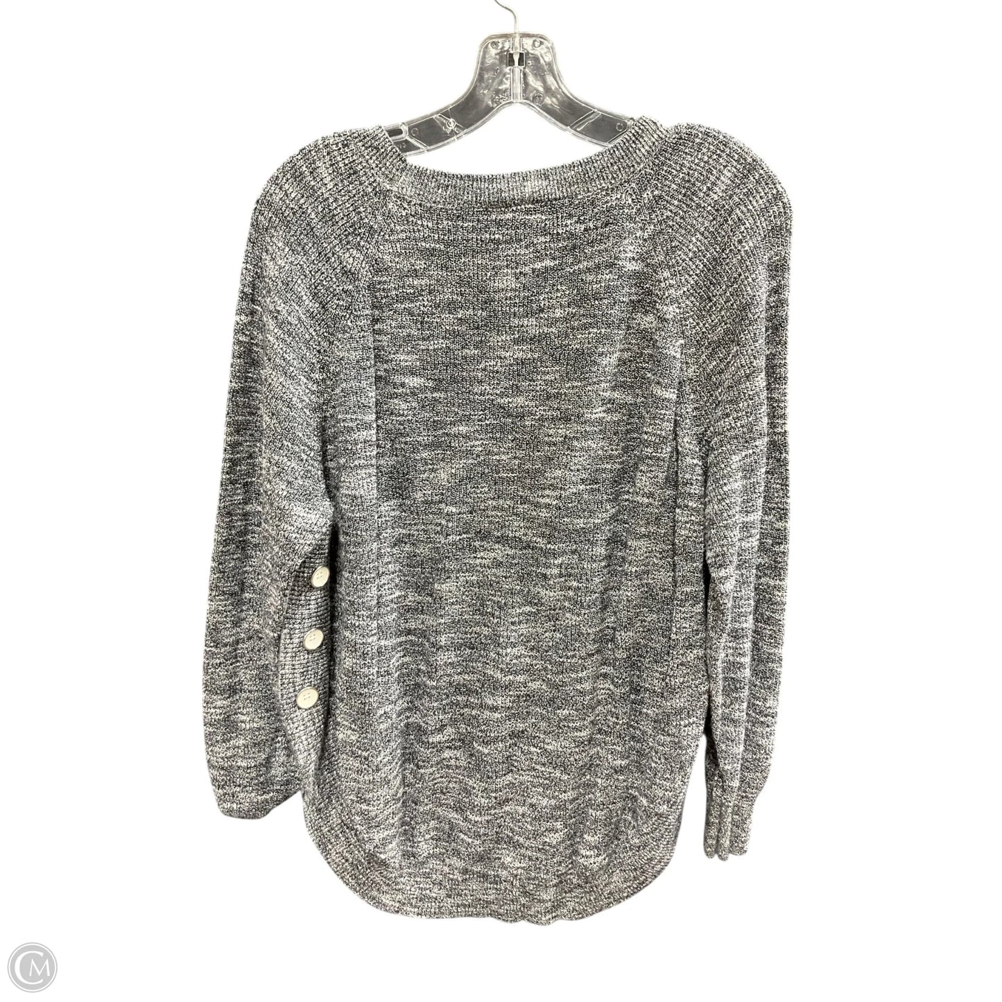 Top Long Sleeve By Lane Bryant In Grey, Size: 2x