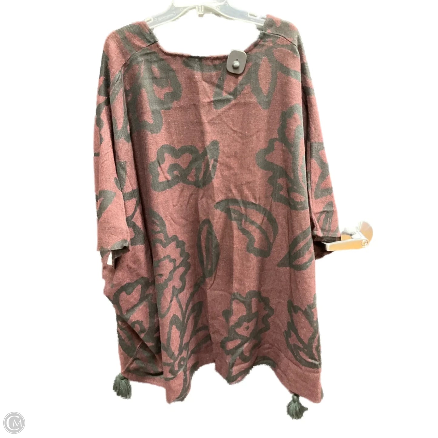 Shawl By Cleobella In Maroon, Size: Osfm