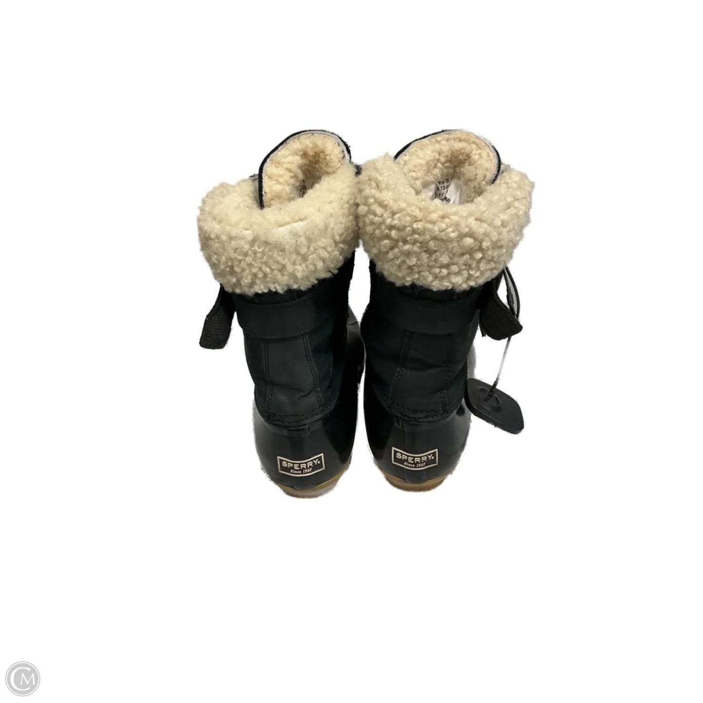 Boots Ankle Flats By Sperry In Black, Size: 9