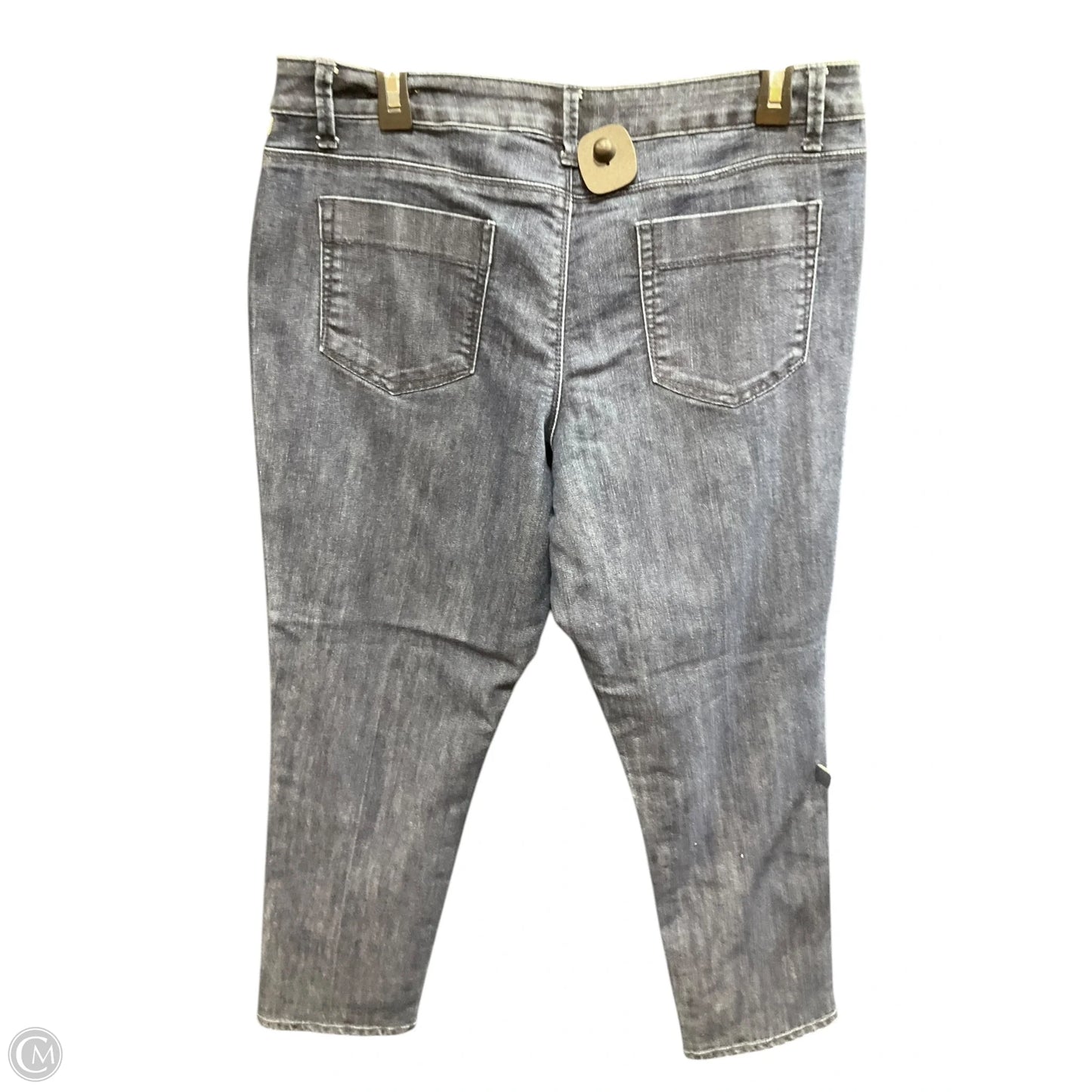 Jeans Skinny By Coldwater Creek In Blue Denim, Size: 14