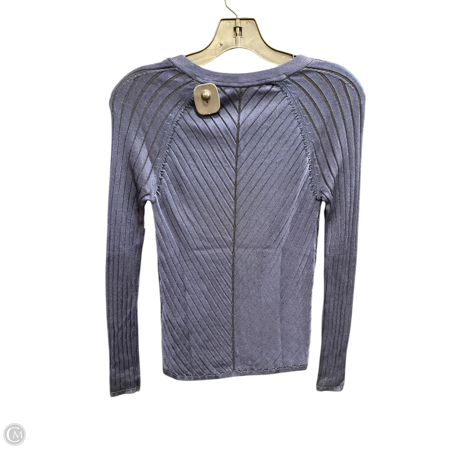 Top Long Sleeve By White House Black Market In Blue, Size: Xs