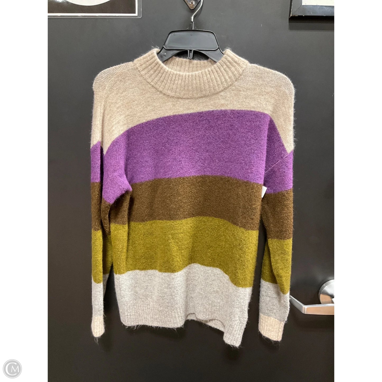 Sweater By Current Air In Striped Pattern, Size: Xs