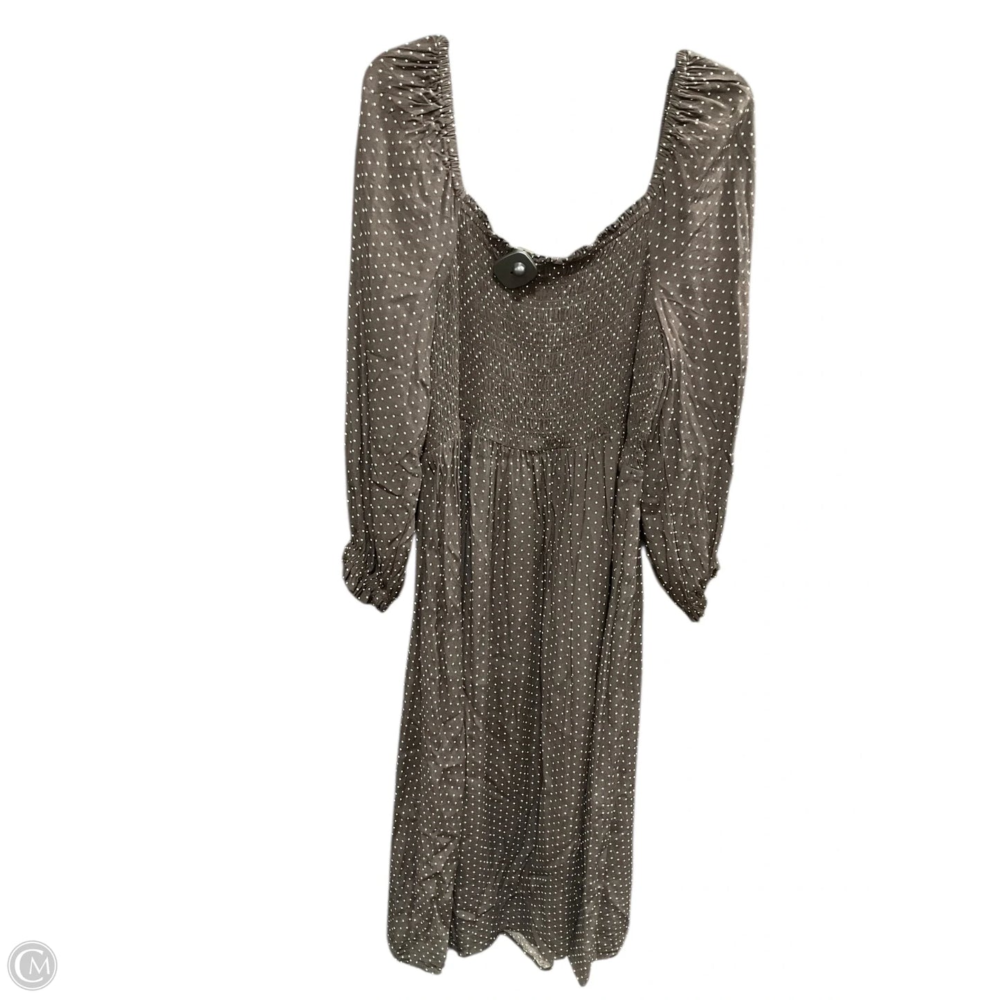 Dress Casual Midi By Gap In Polkadot Pattern, Size: Xl