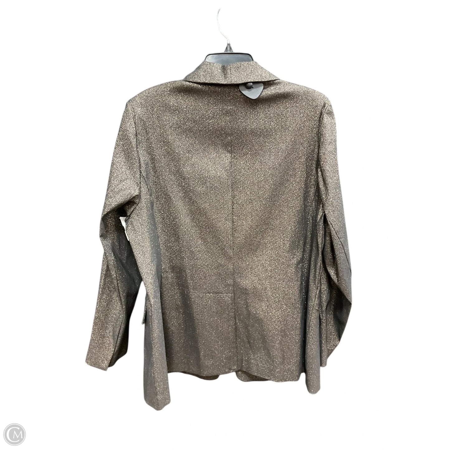 Blazer By Lane Bryant In Gold, Size: 2x