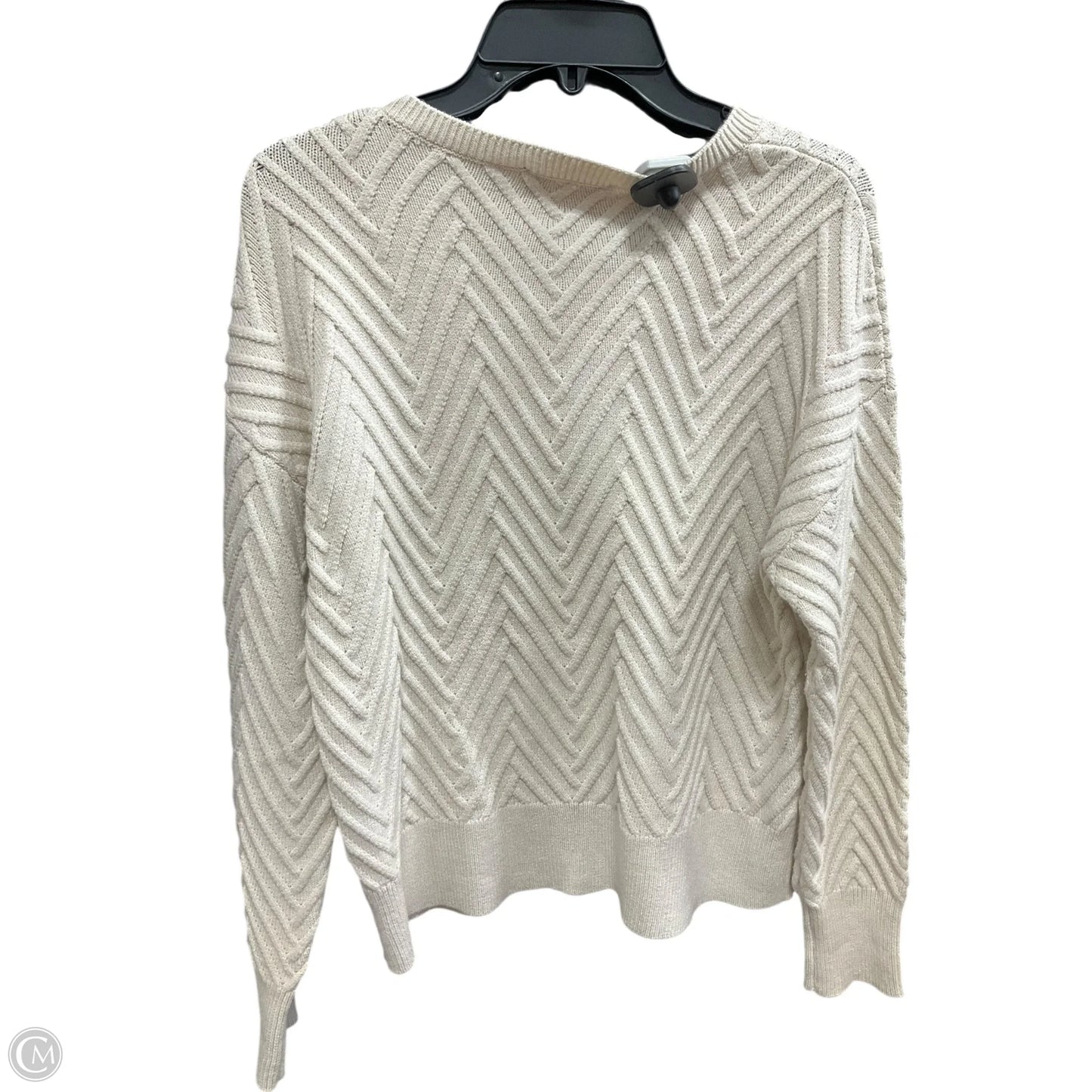 Top Long Sleeve By Truth In Beige, Size: L