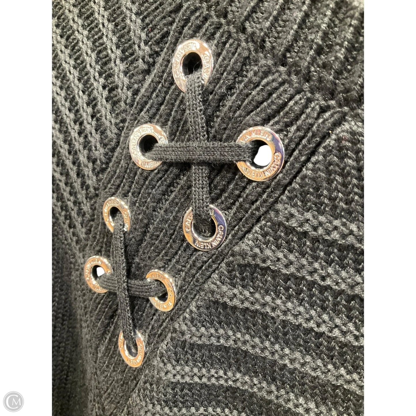 Sweater By Calvin Klein In Black, Size: L