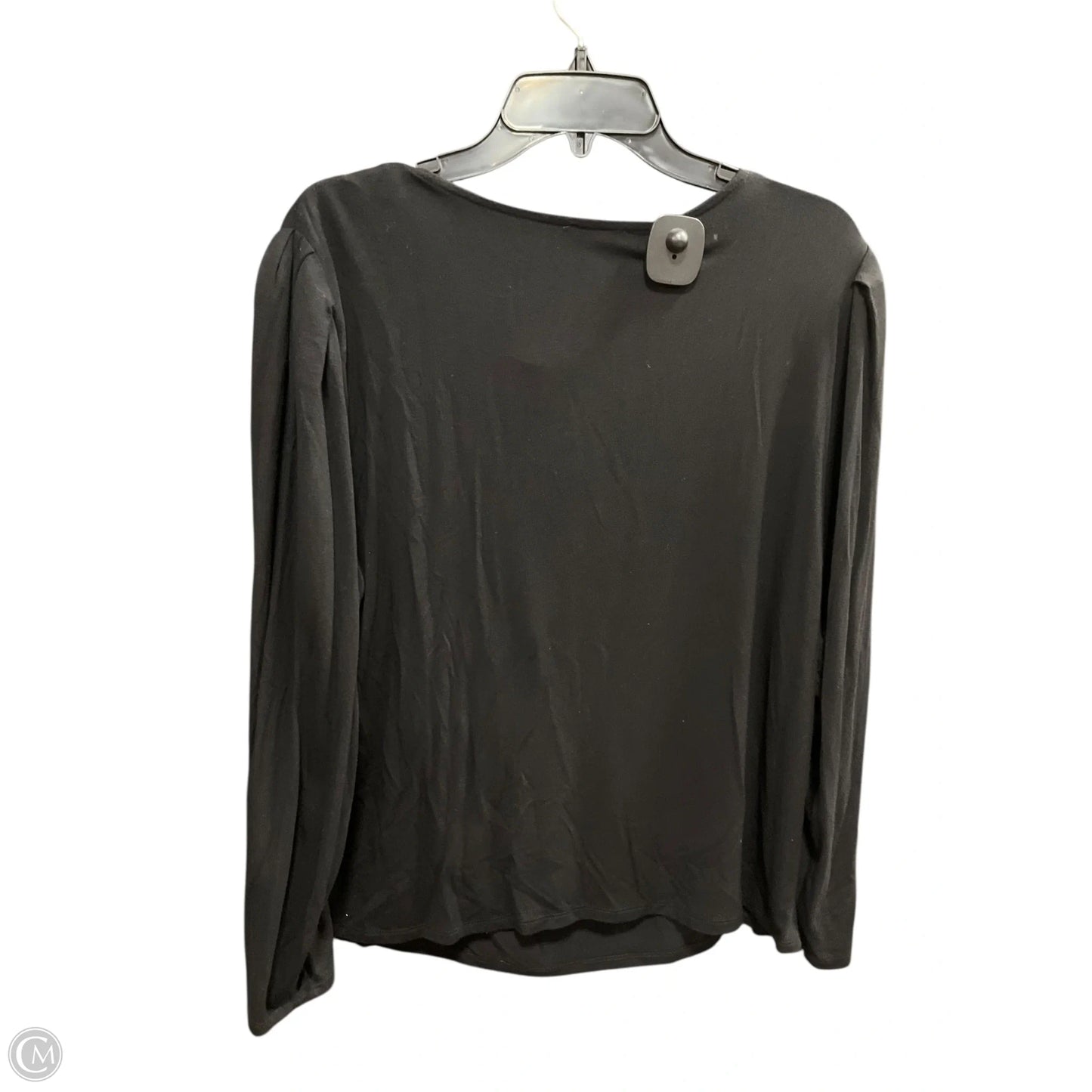 Top Long Sleeve Basic By Vince Camuto In Black, Size: Xl