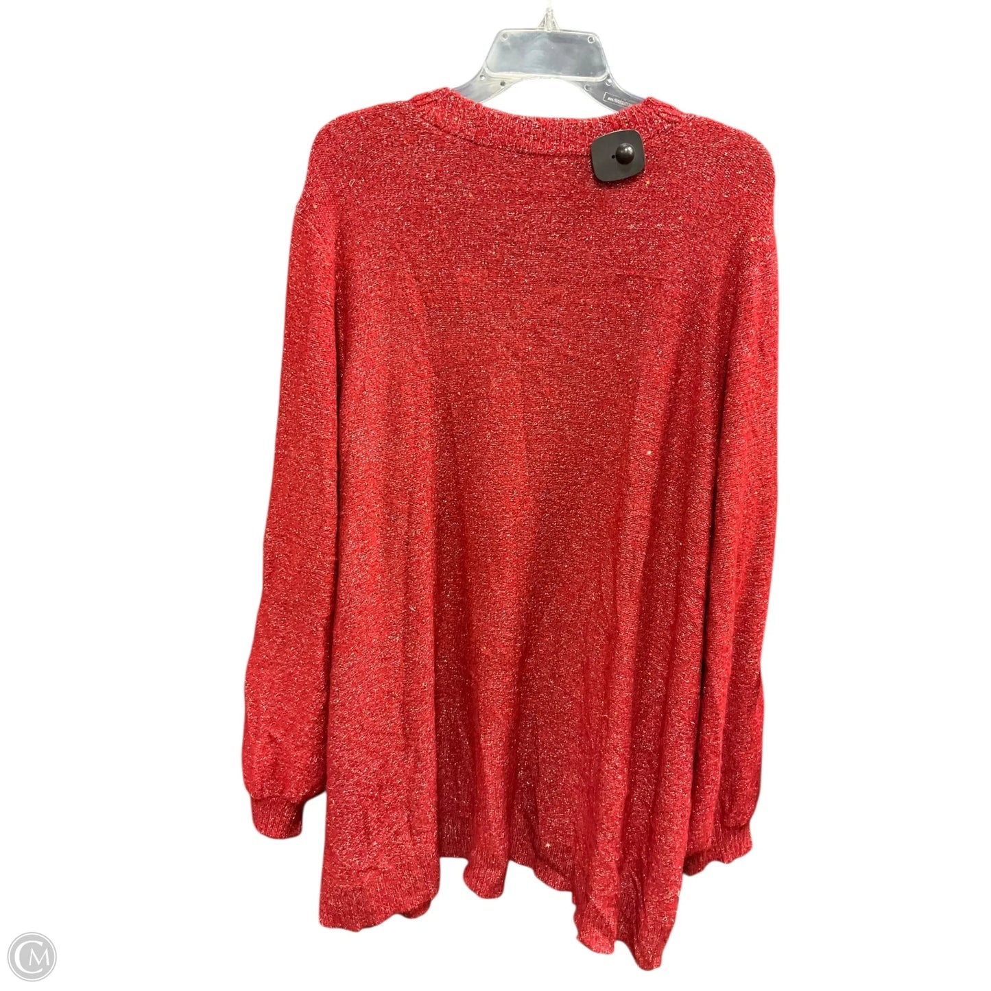 Cardigan By Lane Bryant In Red, Size: 2x