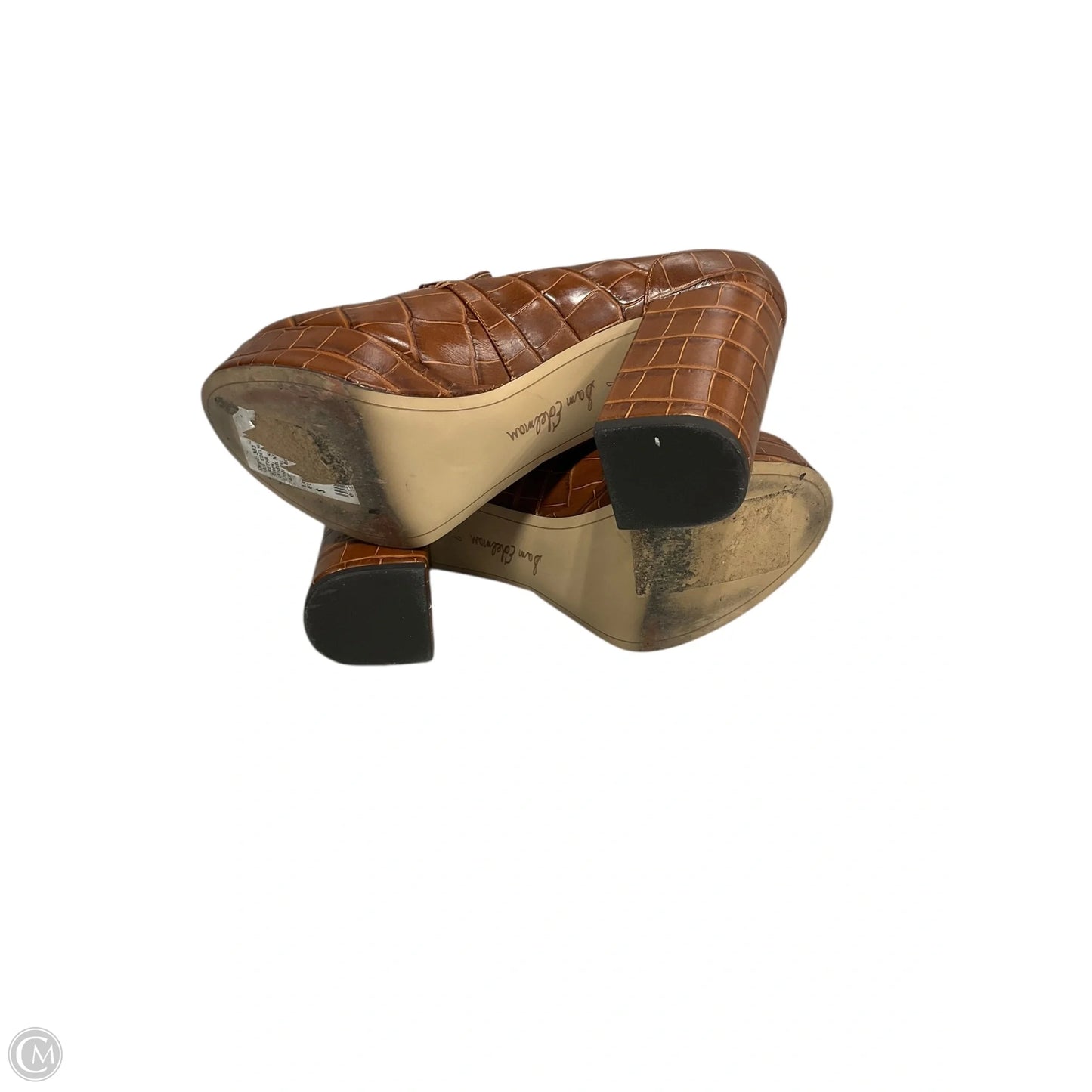 Shoes Heels Block By Sam Edelman In Brown, Size: 7