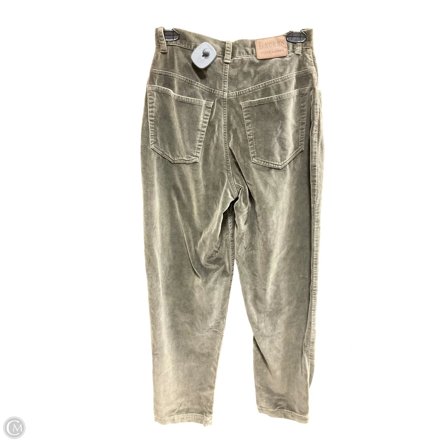 Pants Corduroy By Lauren By Ralph Lauren In Green, Size: 4