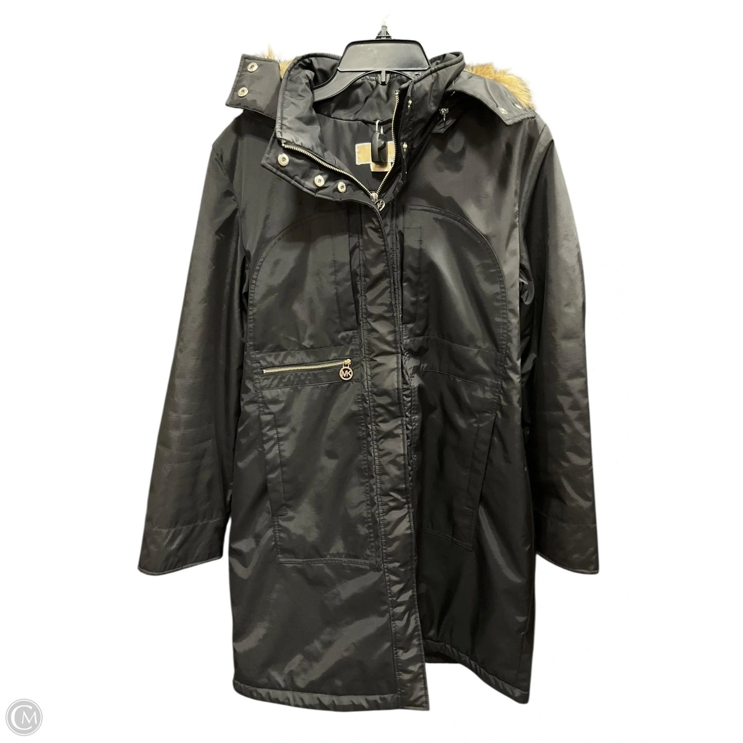 Coat Puffer & Quilted By Michael By Michael Kors In Black, Size: L