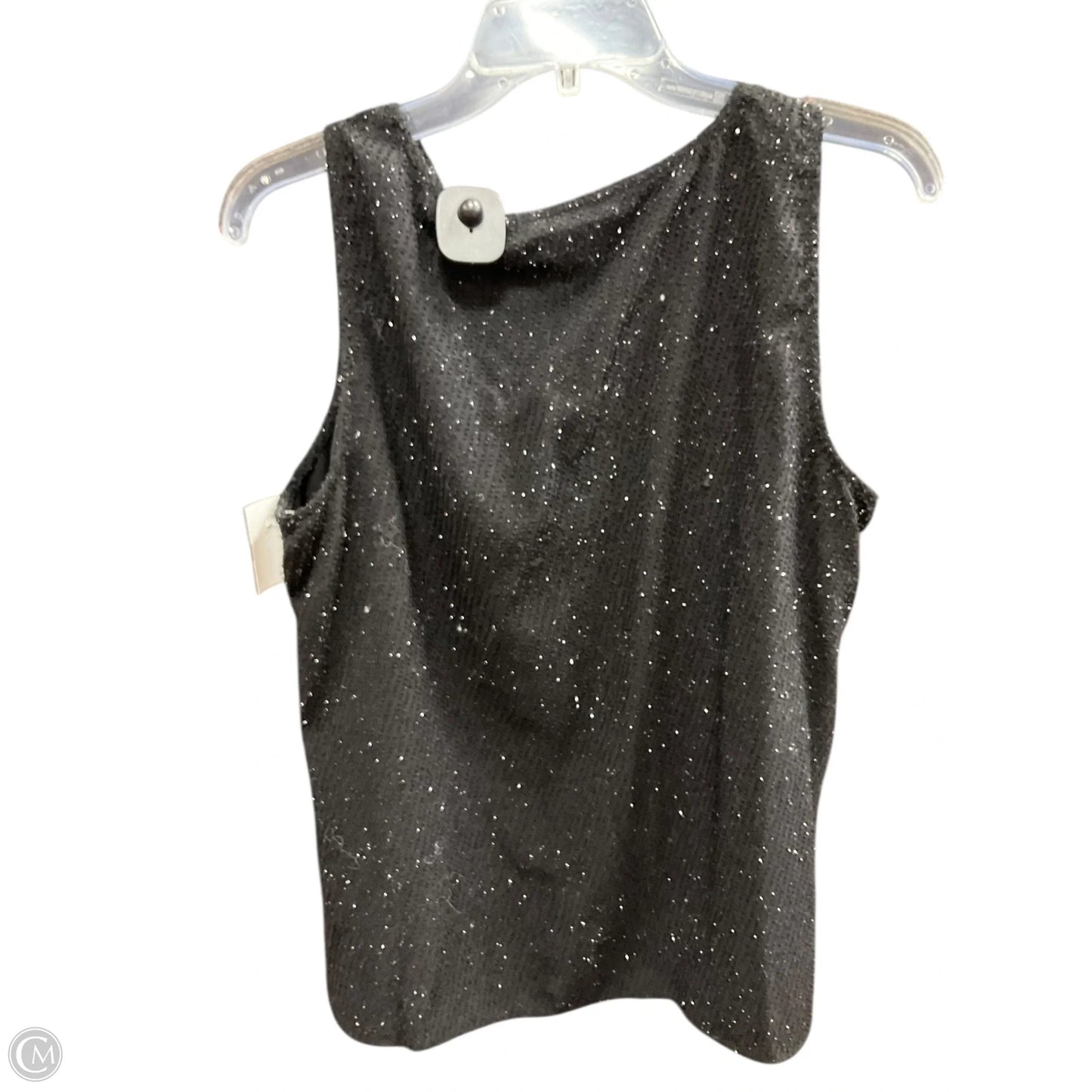Top Sleeveless By Nine West In Black, Size: L