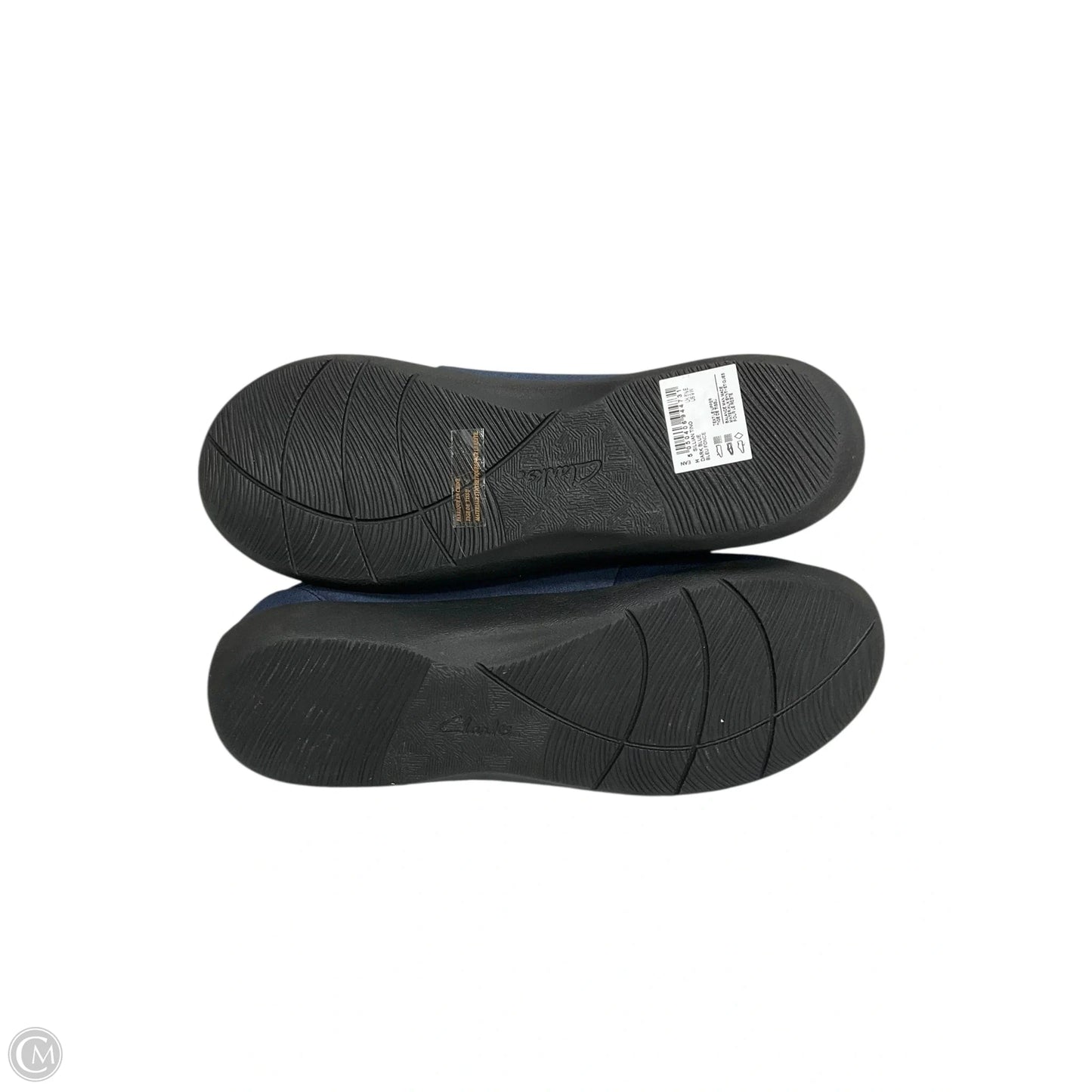 Shoes Sneakers By Clarks In Blue, Size: 9
