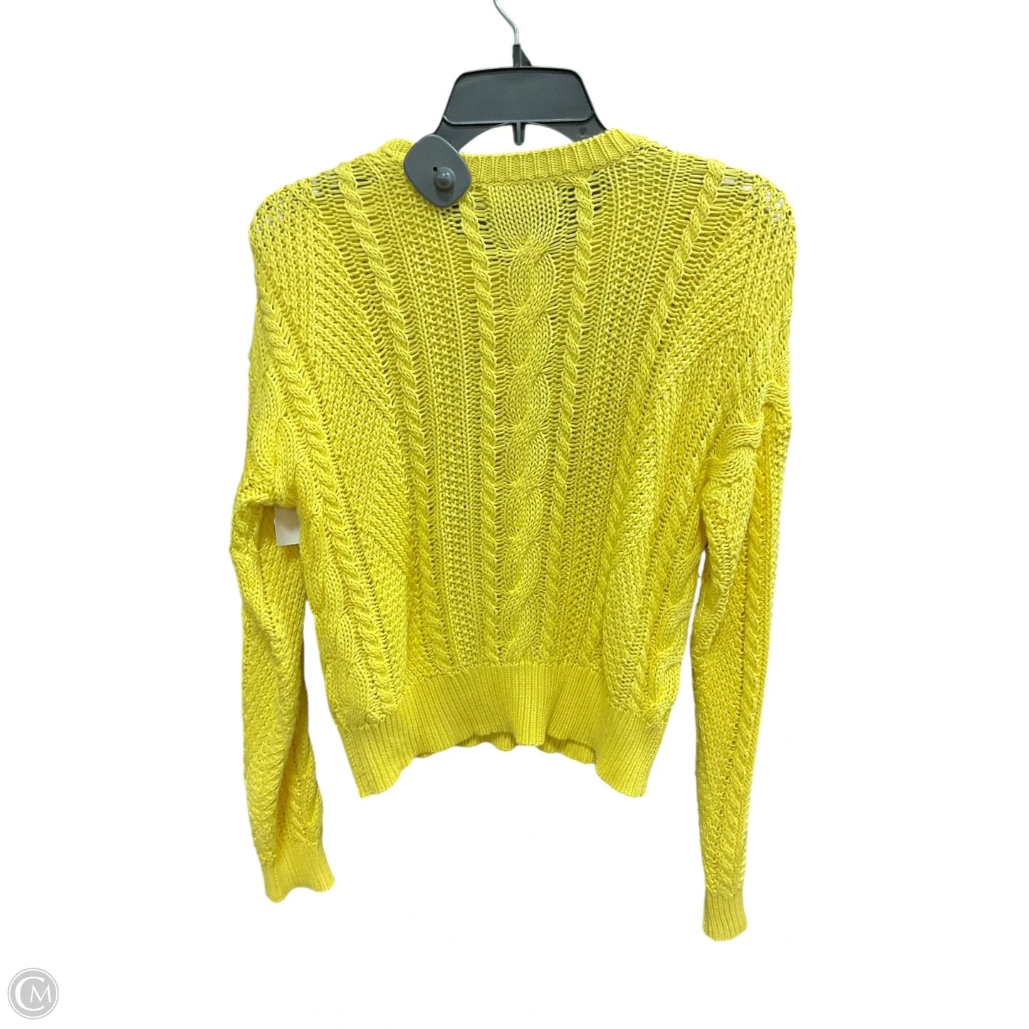 Sweater By Lauren By Ralph Lauren In Yellow, Size: S