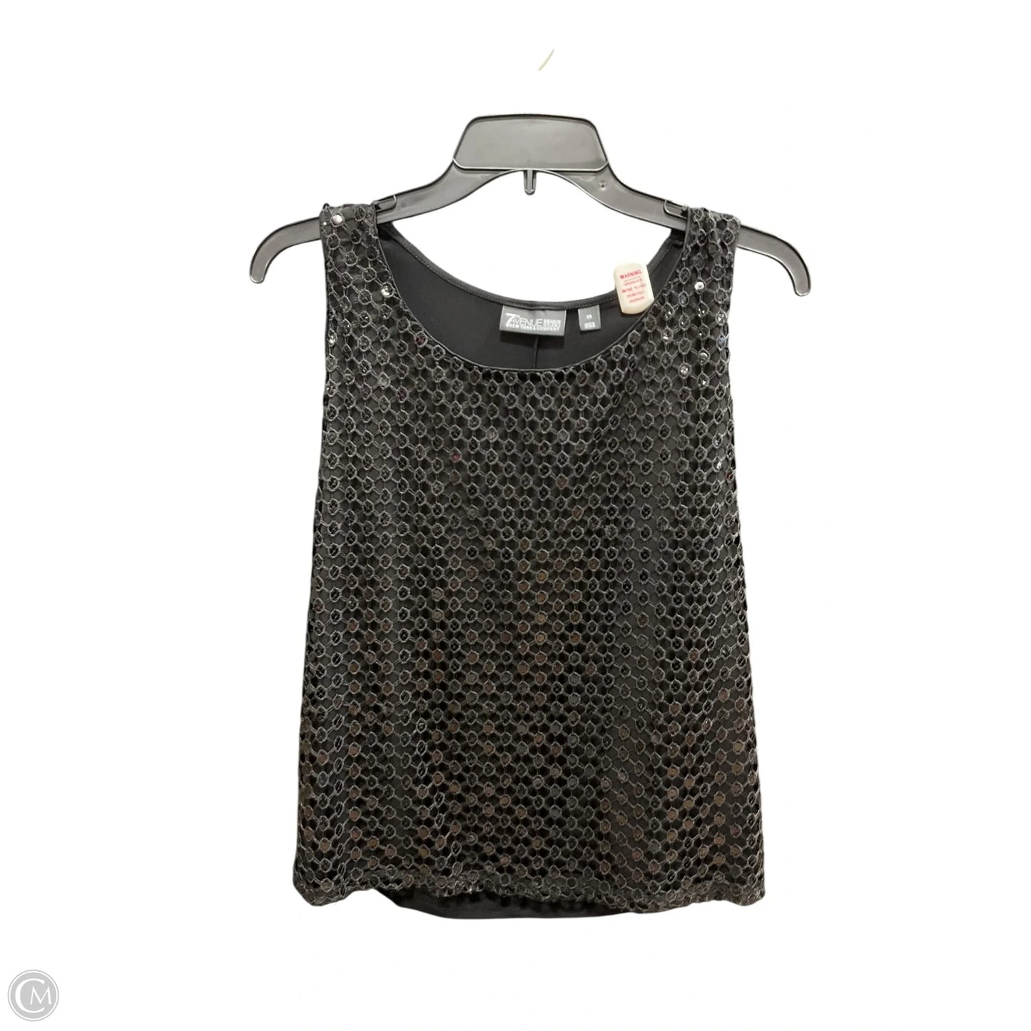 Top Sleeveless By New York And Co In Black, Size: Xs