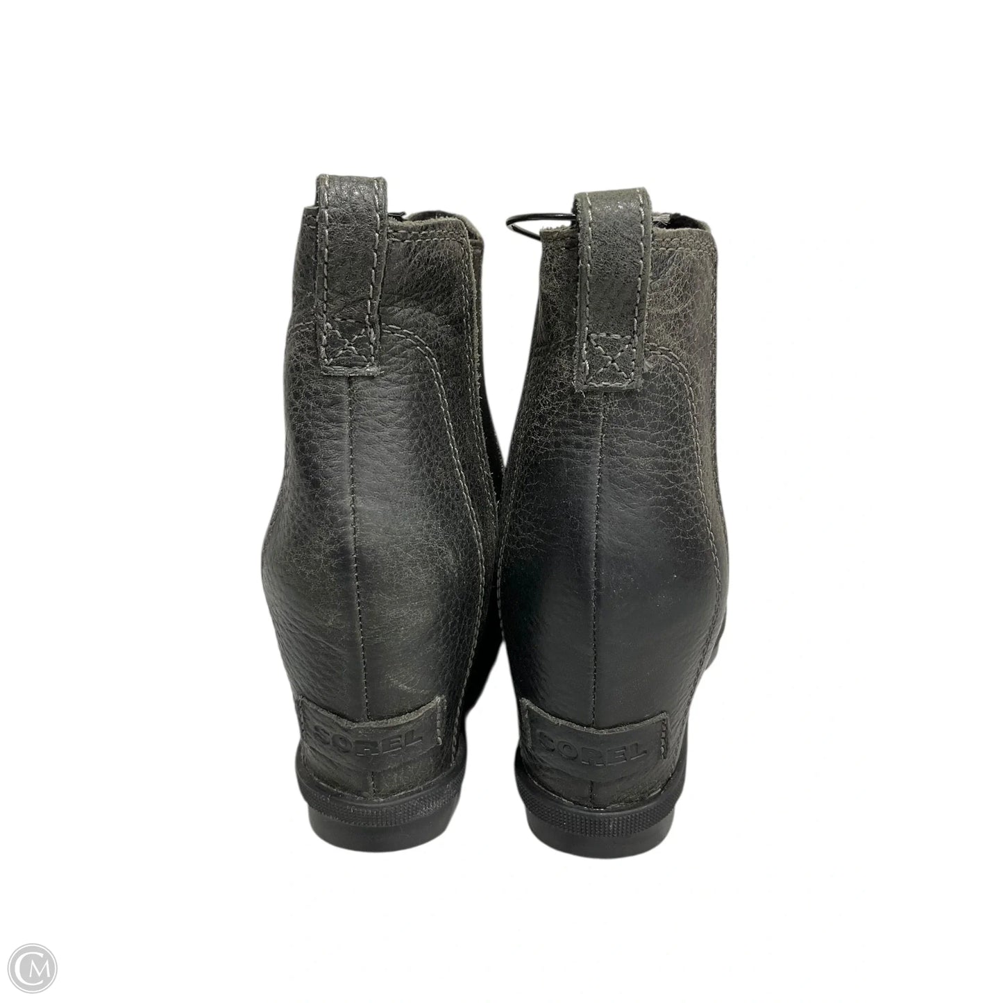 Boots Ankle Heels By Sorel In Grey, Size: 9