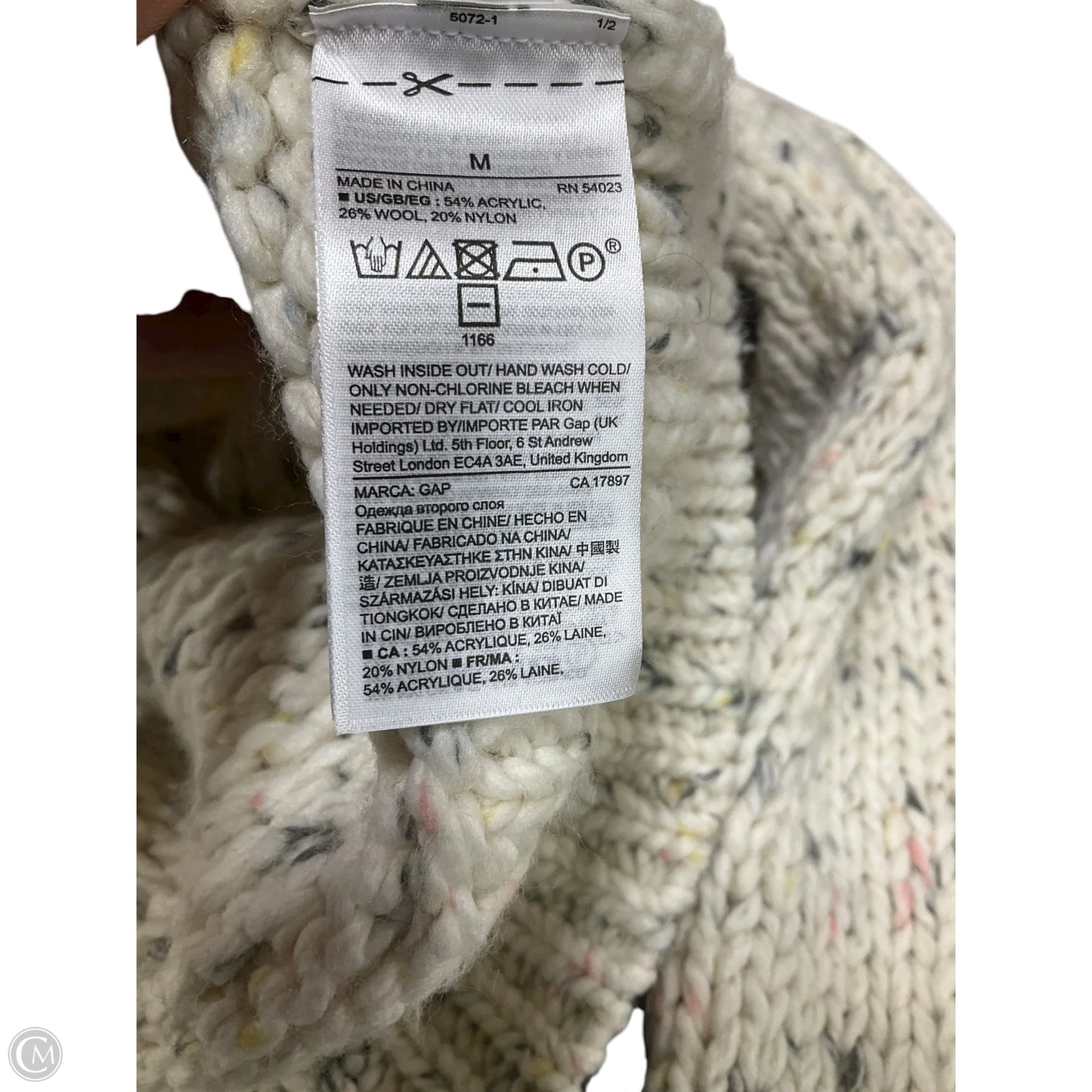 Sweater By Cmf In Grey, Size: Xl