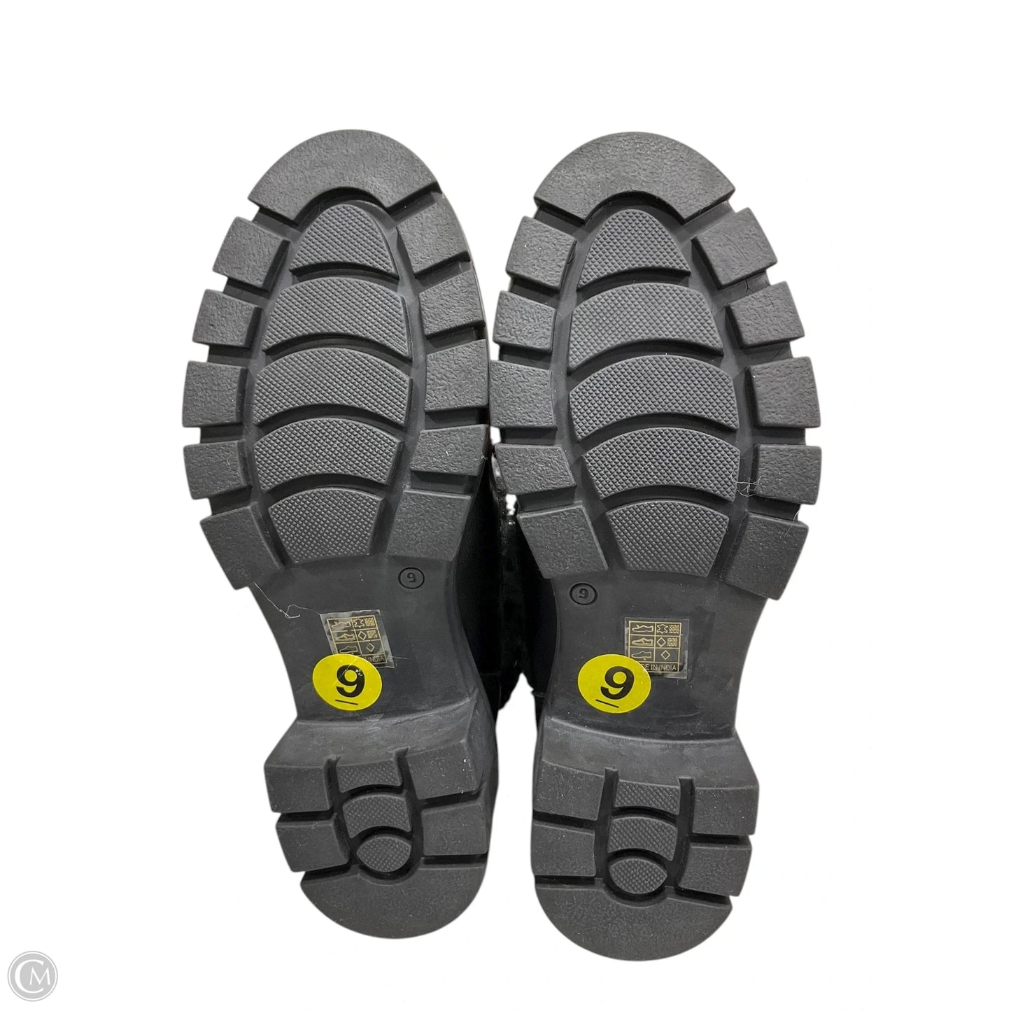 Boots Ankle Heels By Cme In Black, Size: 9