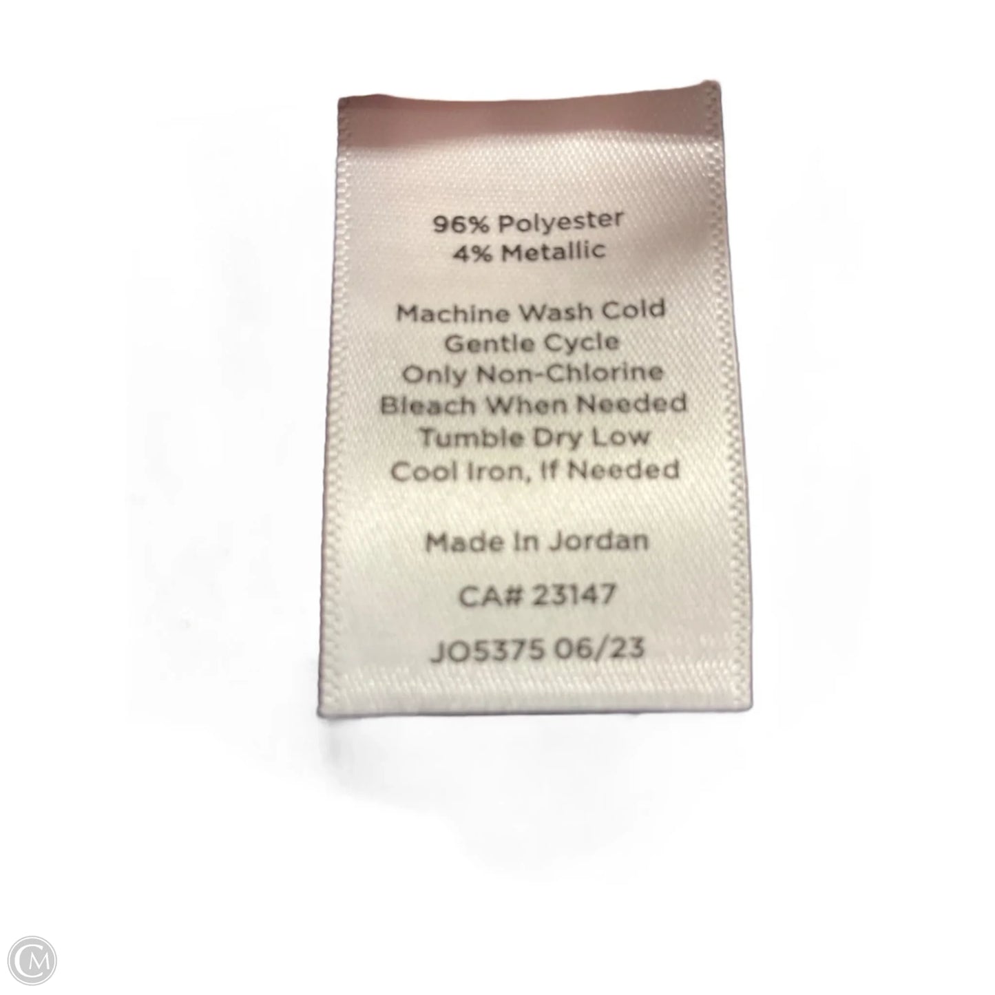 Top Long Sleeve By Talbots In Navy, Size: 2x