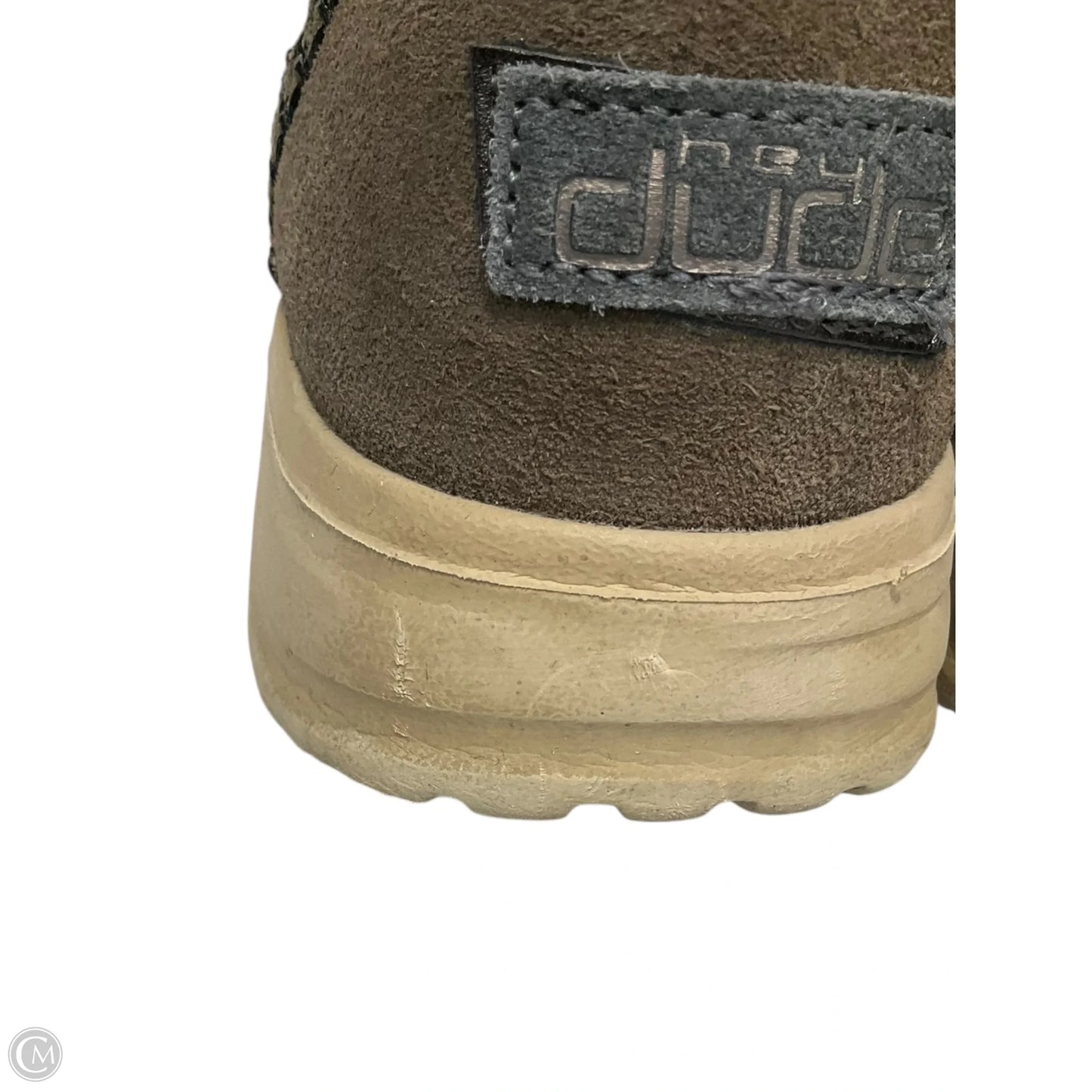 Shoes Sneakers By Hey Dude In Black & Cream, Size: 7