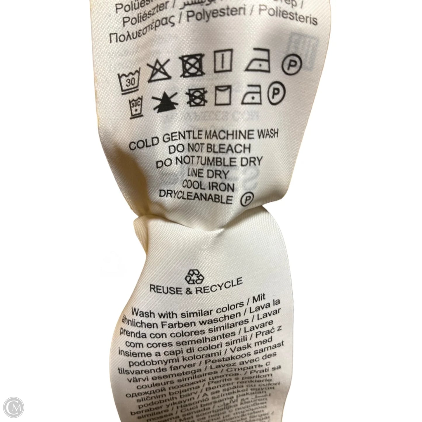 Jacket Faux Fur & Sherpa By Clothes Mentor In Yellow, Size: S