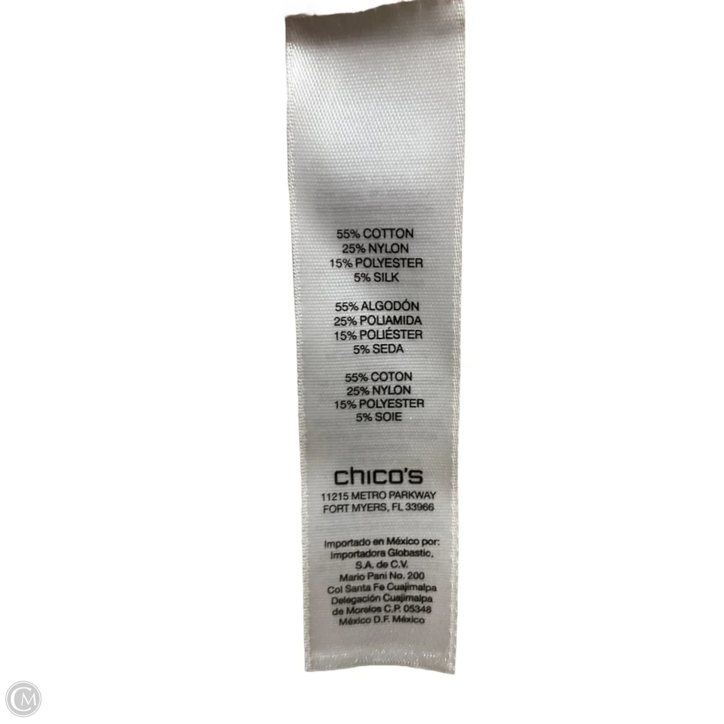 Sweater Short Sleeve By Chicos In Beige, Size: L
