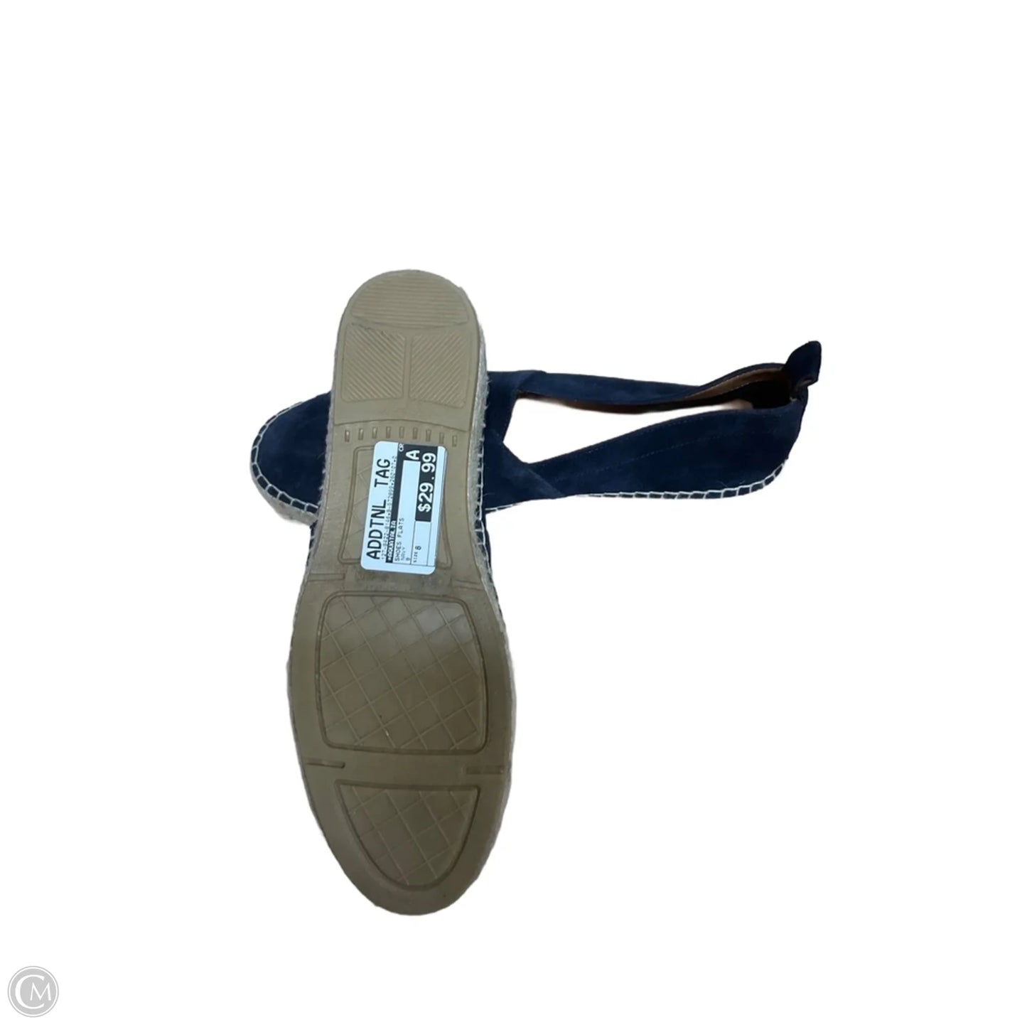 Shoes Flats By Aquatalia In Navy, Size: 8