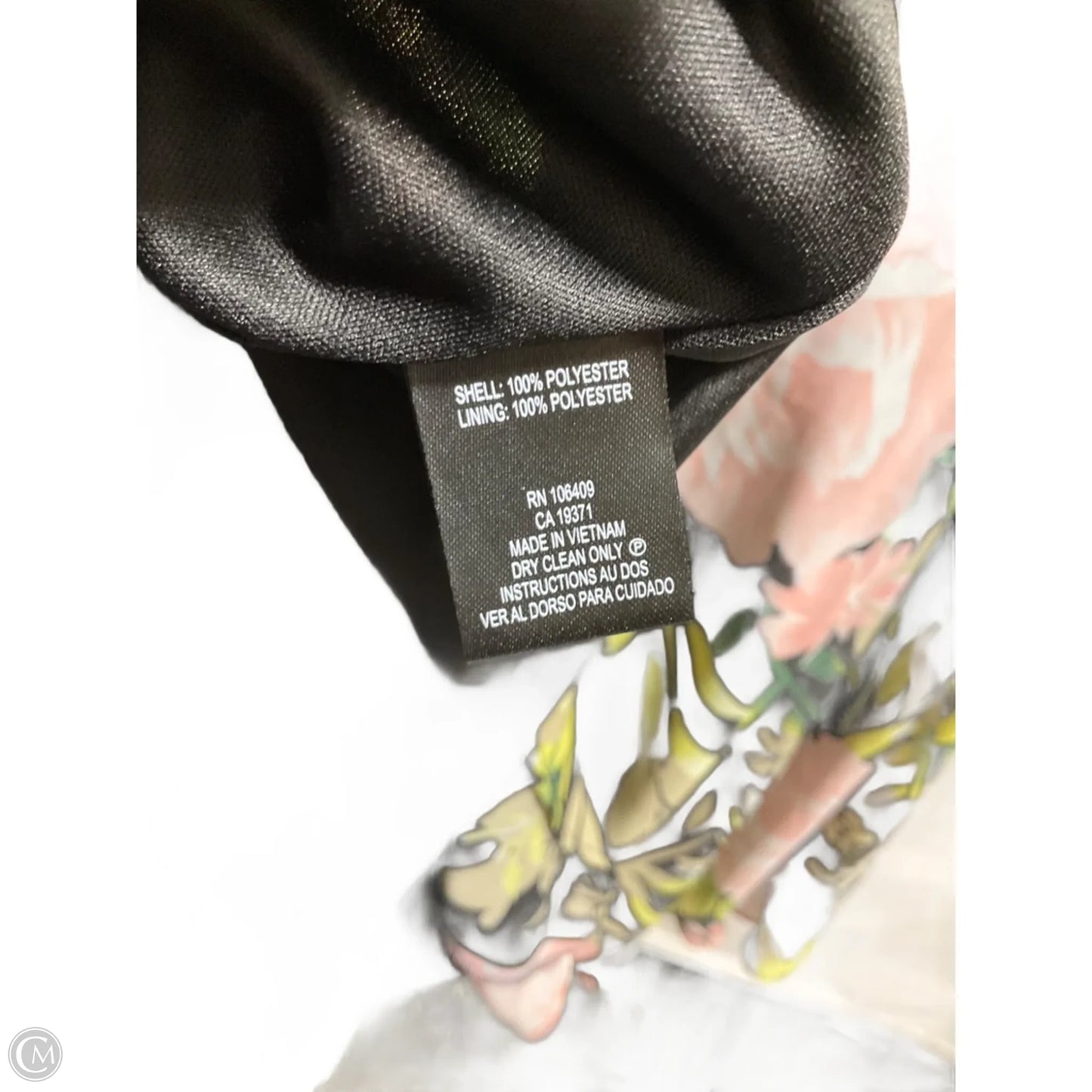 Dress Casual Midi By Tahari In Floral Print, Size: S