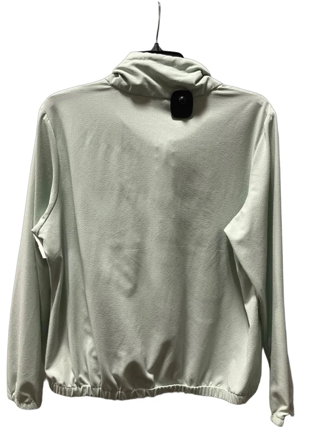 Athletic Jacket By New Balance In Green, Size: L
