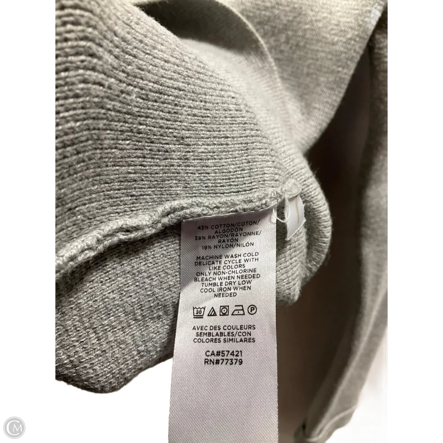 Cardigan By Ann Taylor In Grey, Size: S