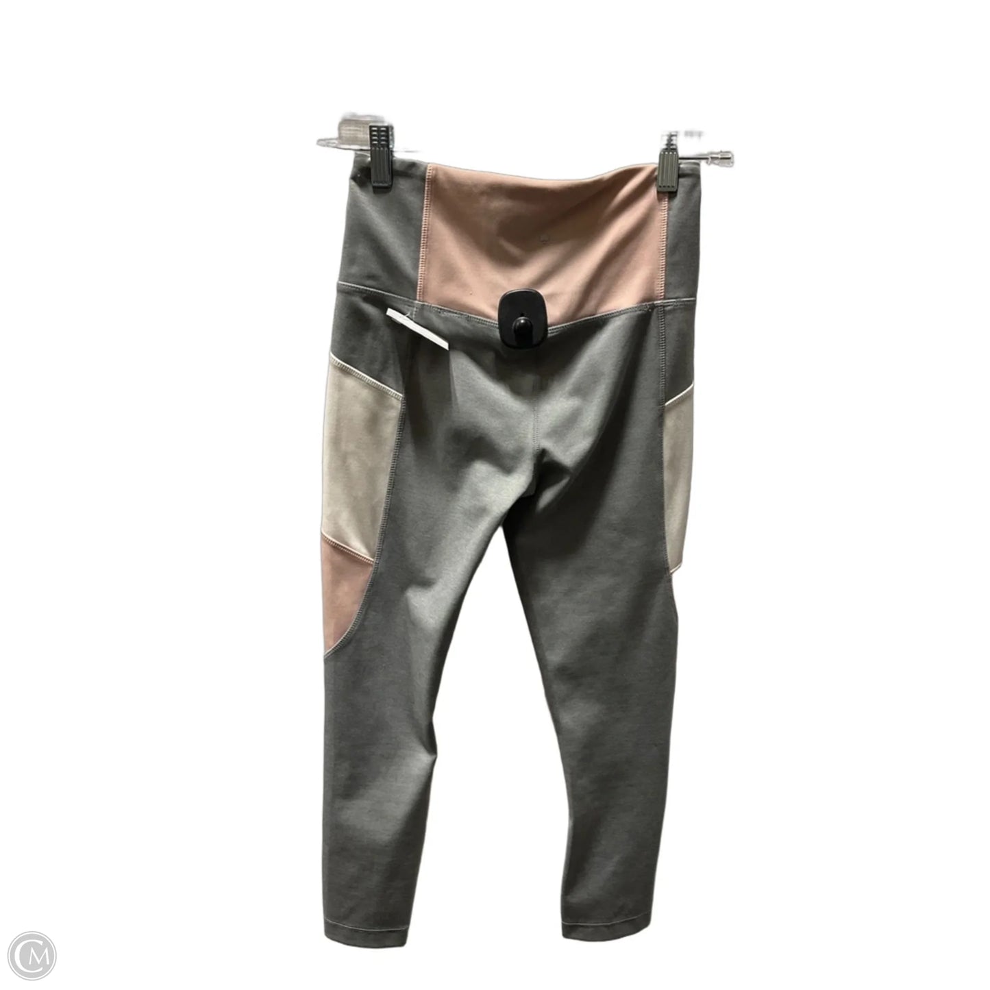 Pants Designer By Kate Spade In Grey & Pink, Size: Xs