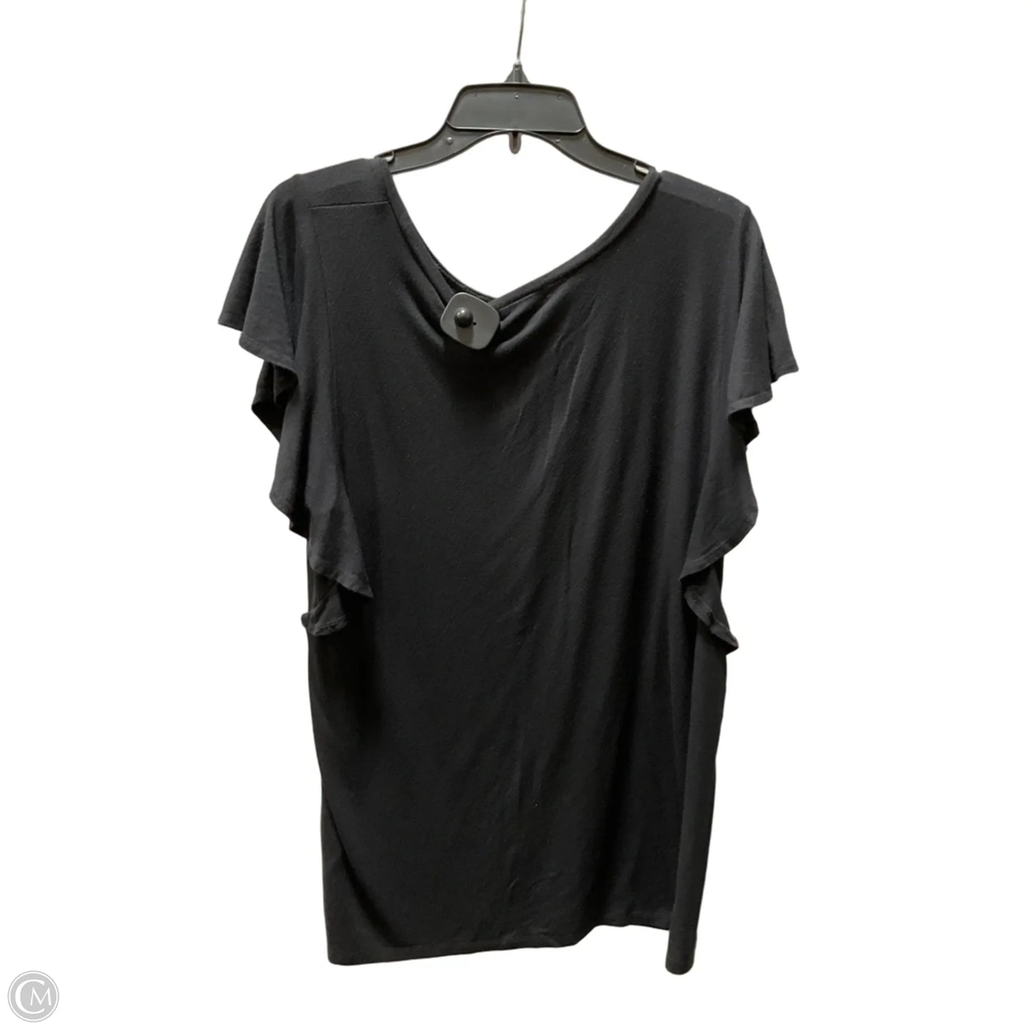 Top Sleeveless By Halogen In Black, Size: Xl