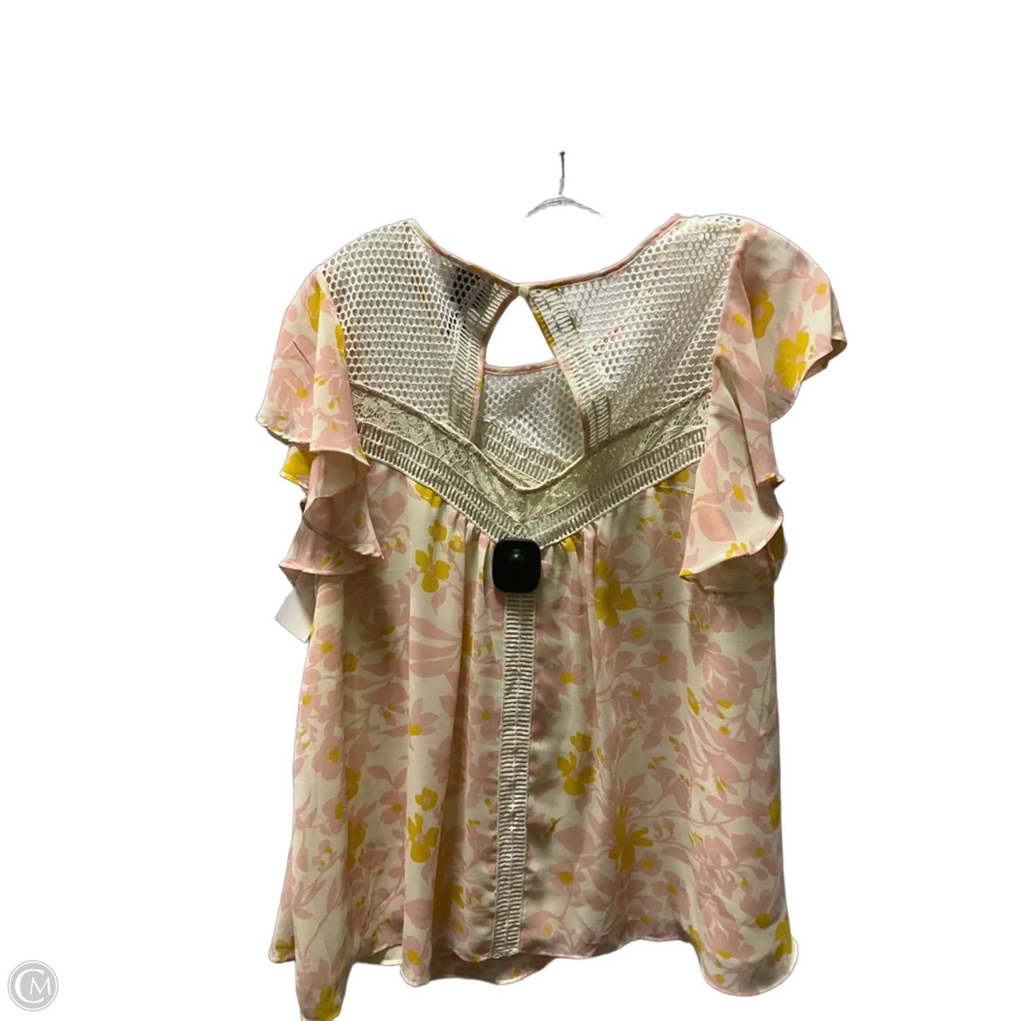 Top Short Sleeve By Hd In Paris In Pink, Size: M