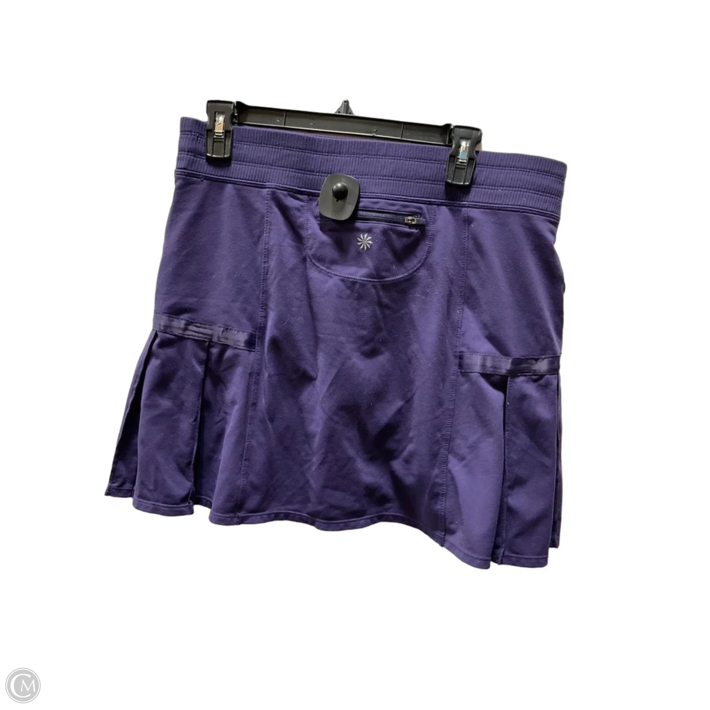Athletic Skort By Athleta In Blue, Size: L