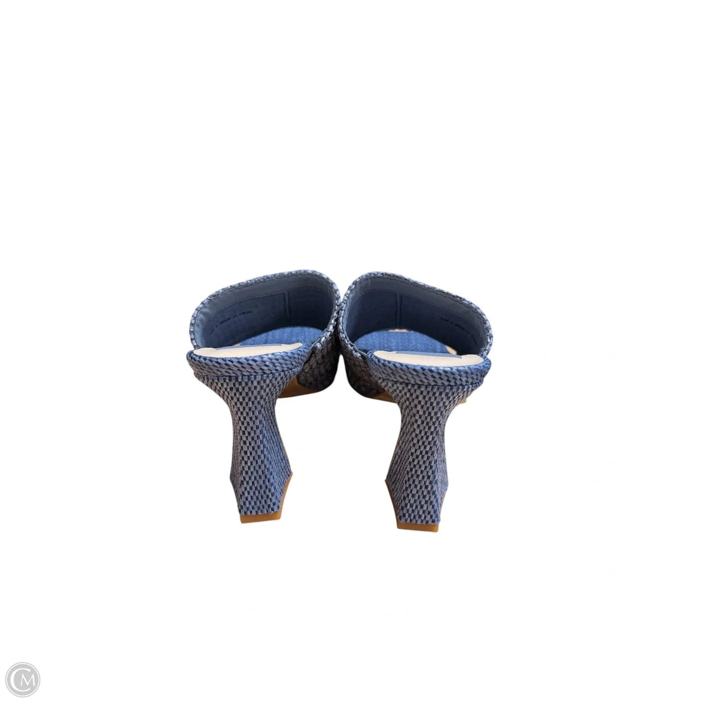 Sandals Heels Block By Dolce Vita In Blue, Size: 6