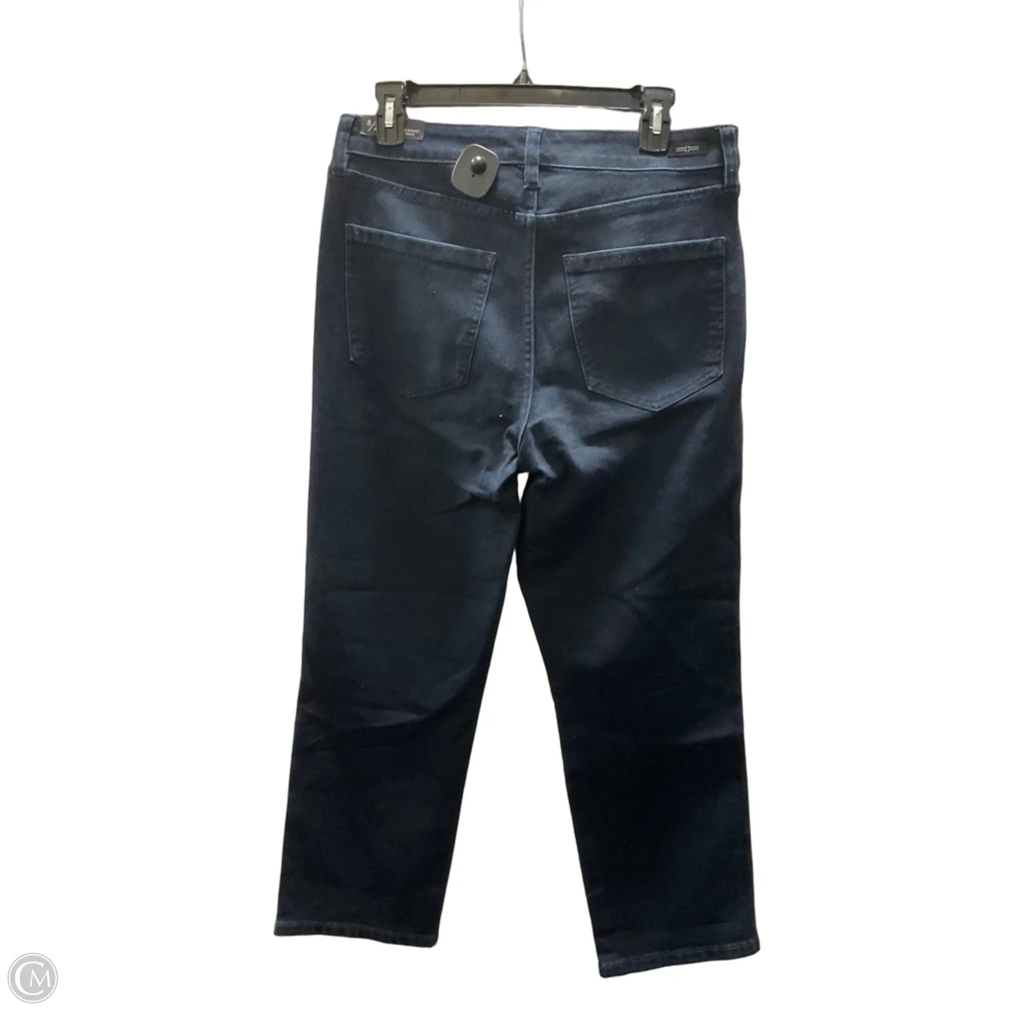 Jeans Straight By Liverpool In Blue Denim, Size: 8