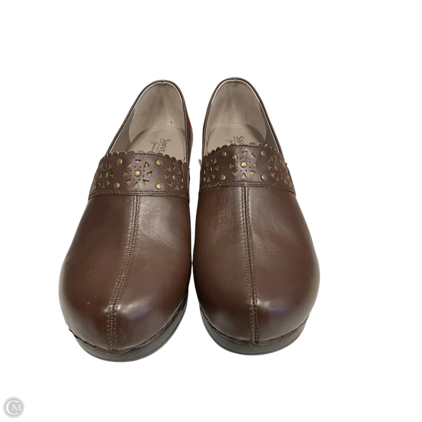 Shoes Heels Block By Sanita In Brown, Size: 9