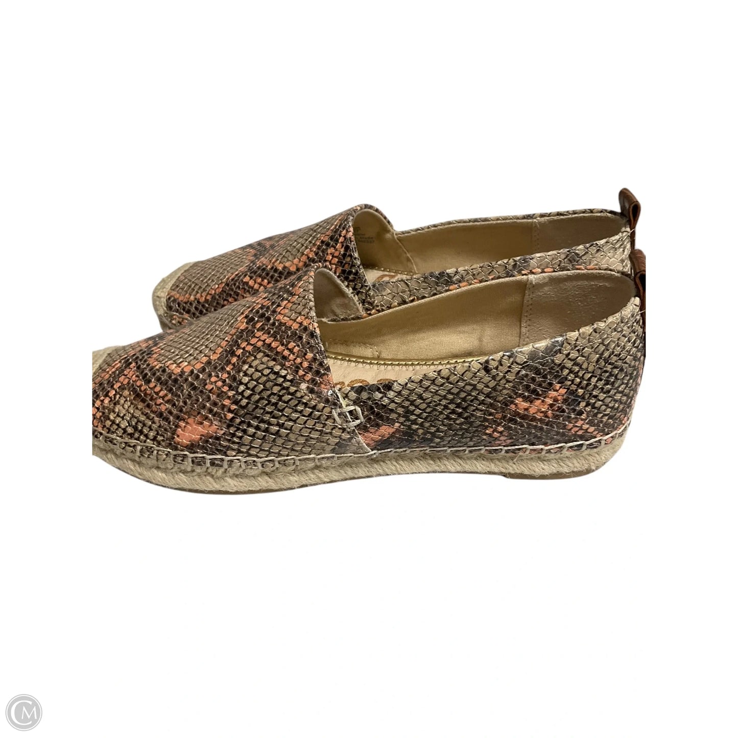 Shoes Flats By Sam Edelman In Snakeskin Print, Size: 7
