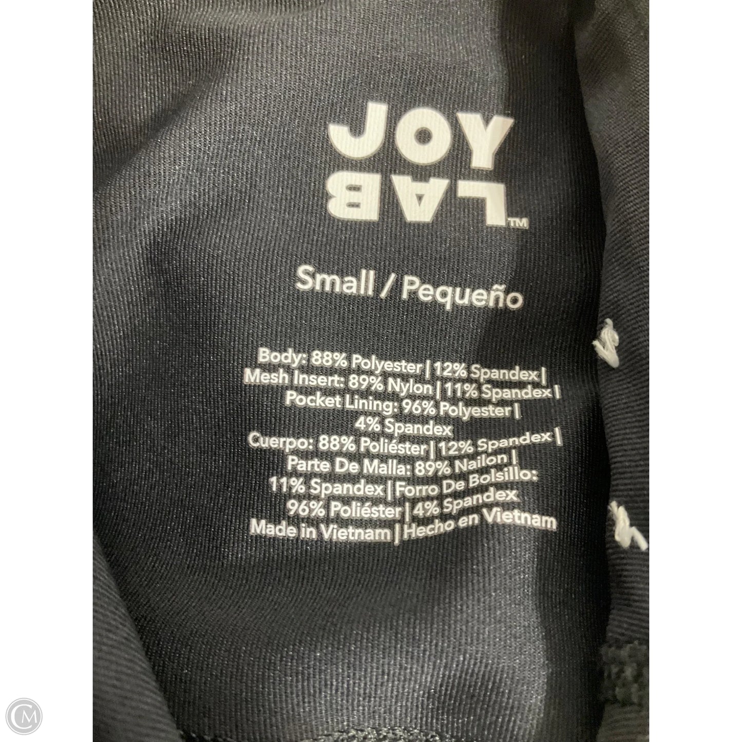 Athletic Leggings By Joy Lab In Silver, Size: S