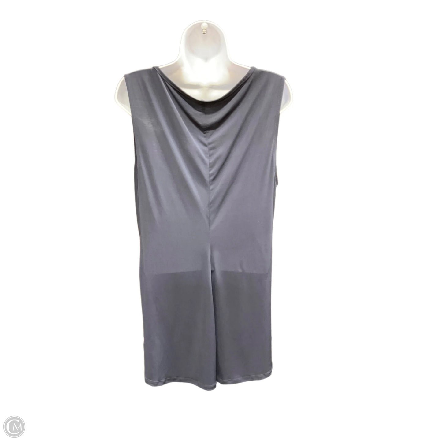 Top Sleeveless Basic By Grace In Navy, Size: Xl