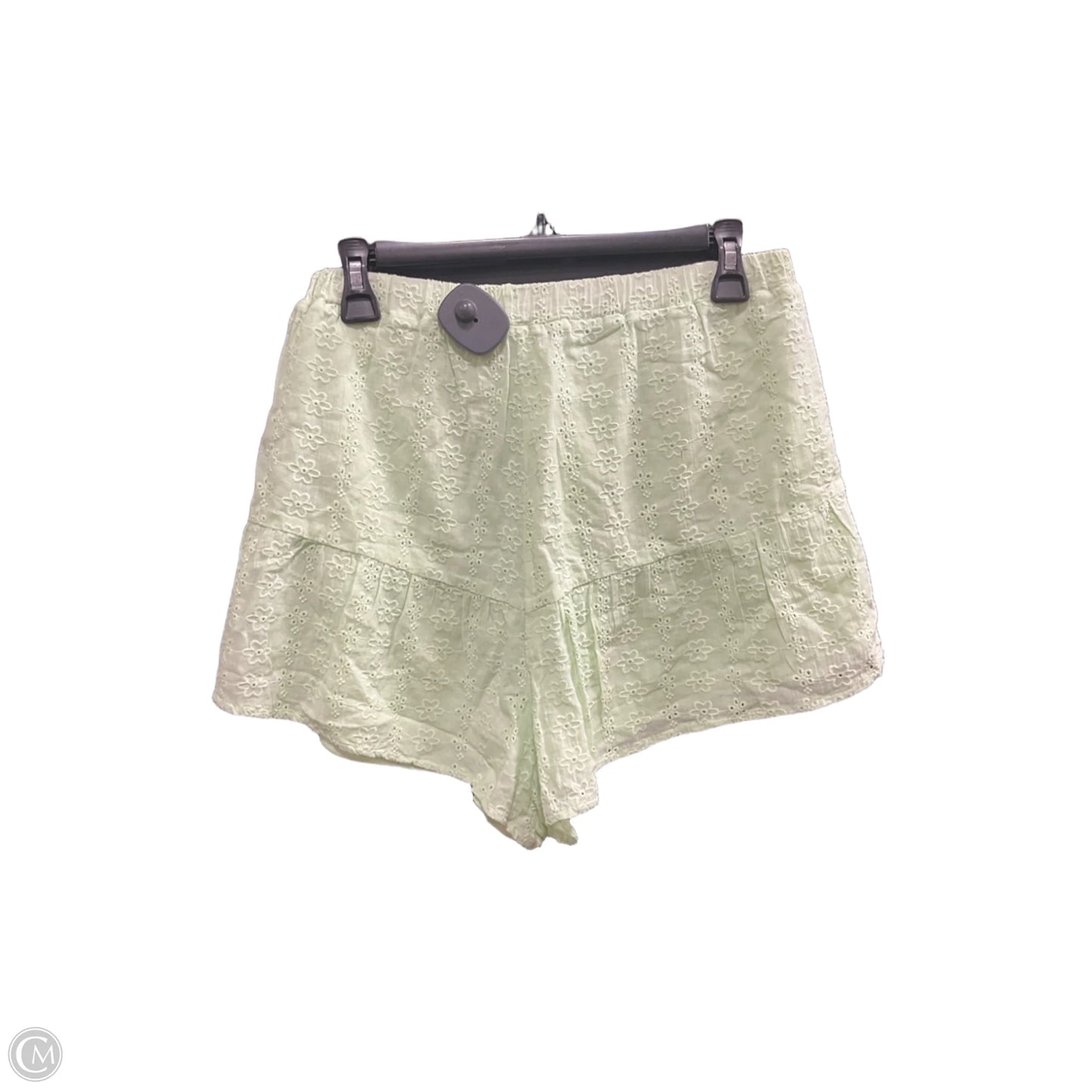 Shorts By Mi Ami In Green, Size: M