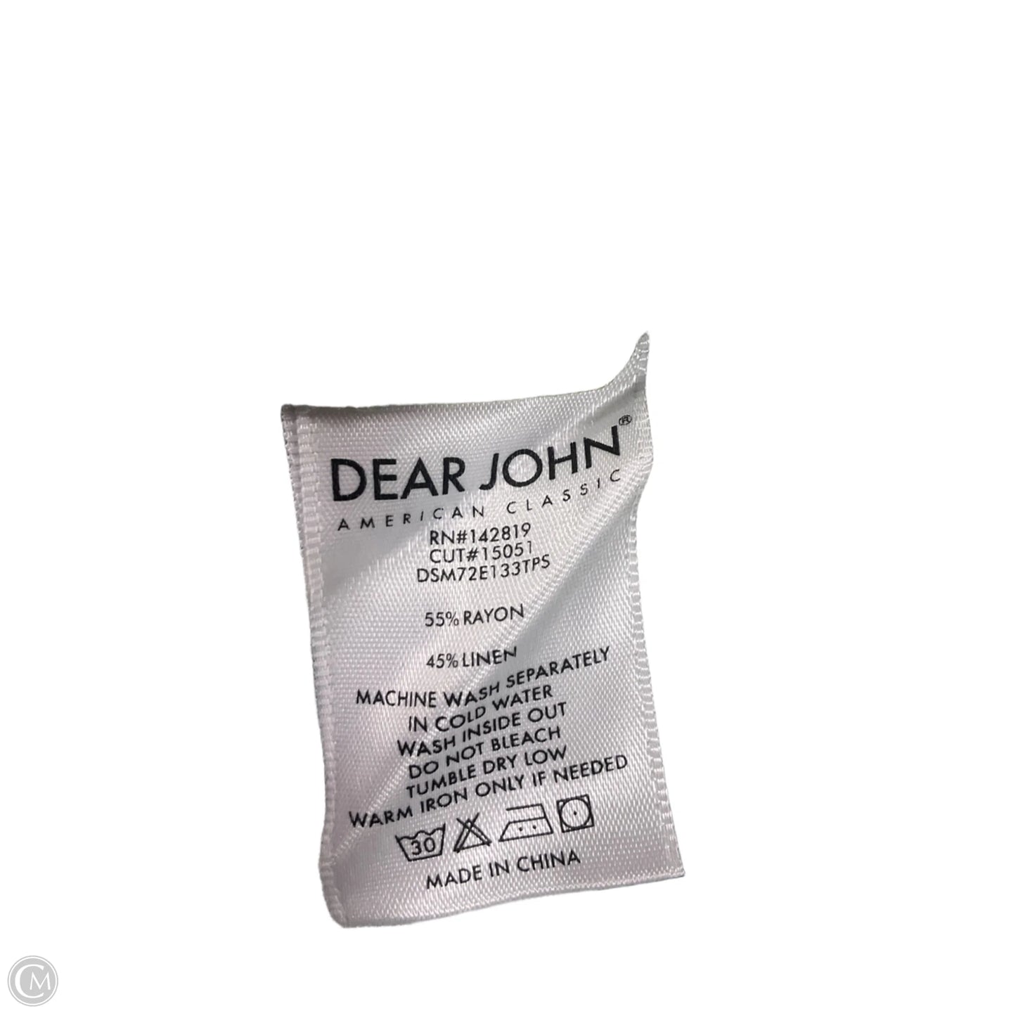 Shorts By Dear John In Green & Grey, Size: M