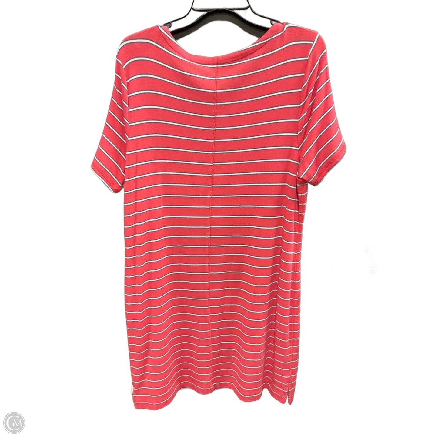 Dress Casual Midi By Talbots In Striped Pattern, Size: Xl