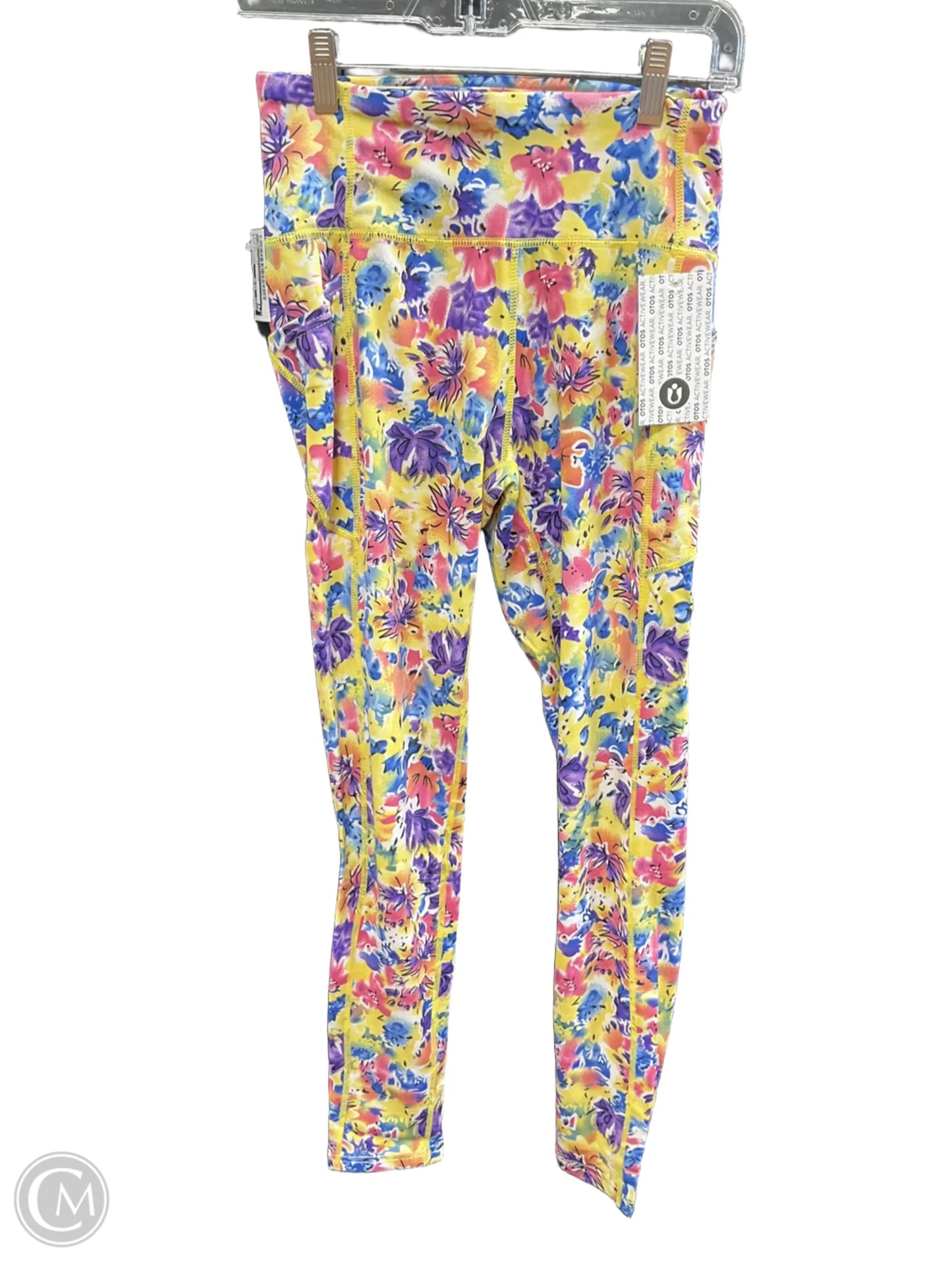 Athletic Leggings By Cmf In Floral Print, Size: S